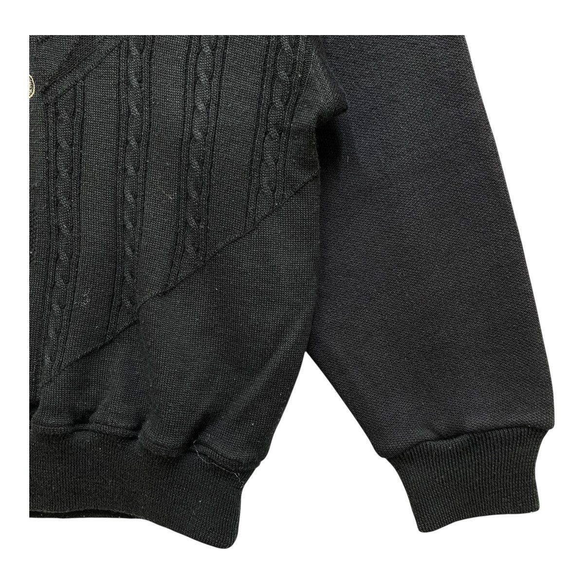 Valentino Rudolph Valentino Vintage Sweatshirt Black 90s Size M Size US M / EU 48-50 / 2 - 4 Thumbnail