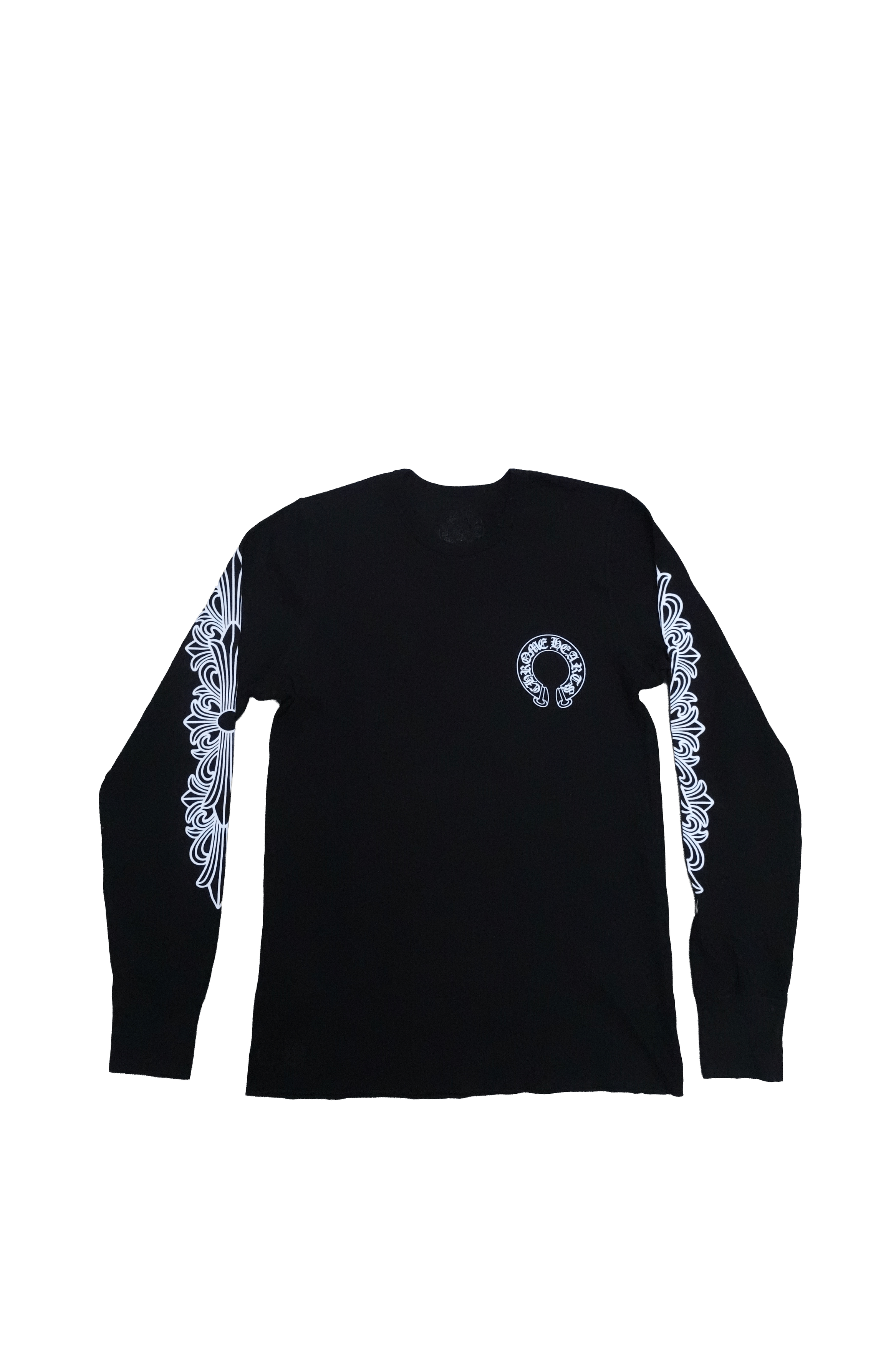 Chrome Hearts CHROME HEARTS HORSESHOE FLORAL THERMAL BLACK WHITE Size US L / EU 52-54 / 3 - 1 Thumbnail