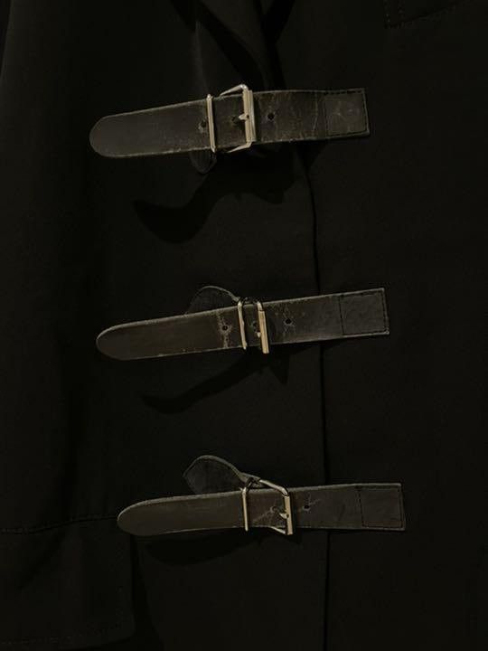 Yohji Yamamoto Yohji Yamamoto Wool Gabba Belt Jacket [1967] Size US L / EU 52-54 / 3 - 6 Thumbnail