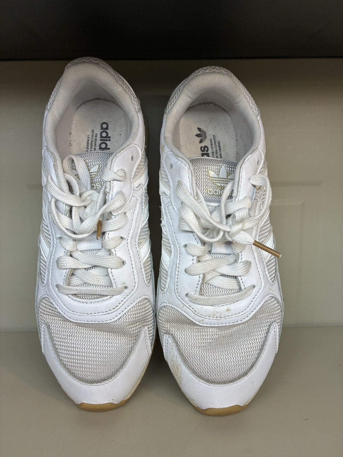 Nike Adidas Tresc Run White Gum EF8108 Boost Shoes Size 10 Size US 10 / EU 43 - 5 Thumbnail