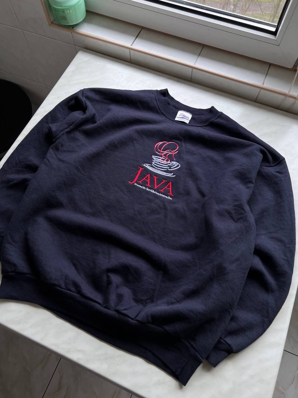 Apple Vintage Java Microsystems Sweatshirt Crewneck 90s Y2K Size US M / EU 48-50 / 2 - 2 Thumbnail