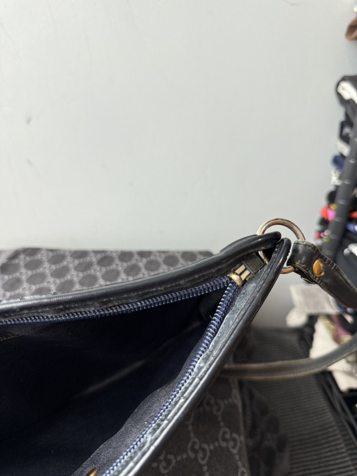 Dior 💥Rare! Vintage Dior Hand Bag Monogram Y2K Archive Size ONE SIZE - 10 Thumbnail