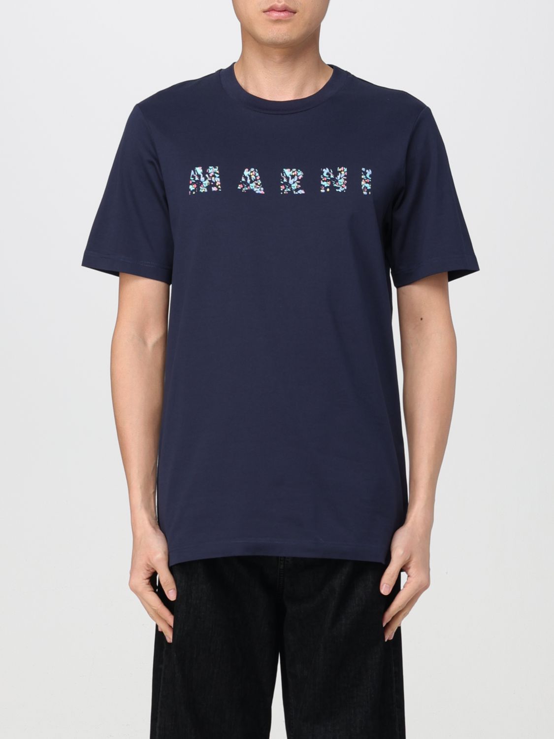 image of Marni T-Shirt Men Navy (Size XL)