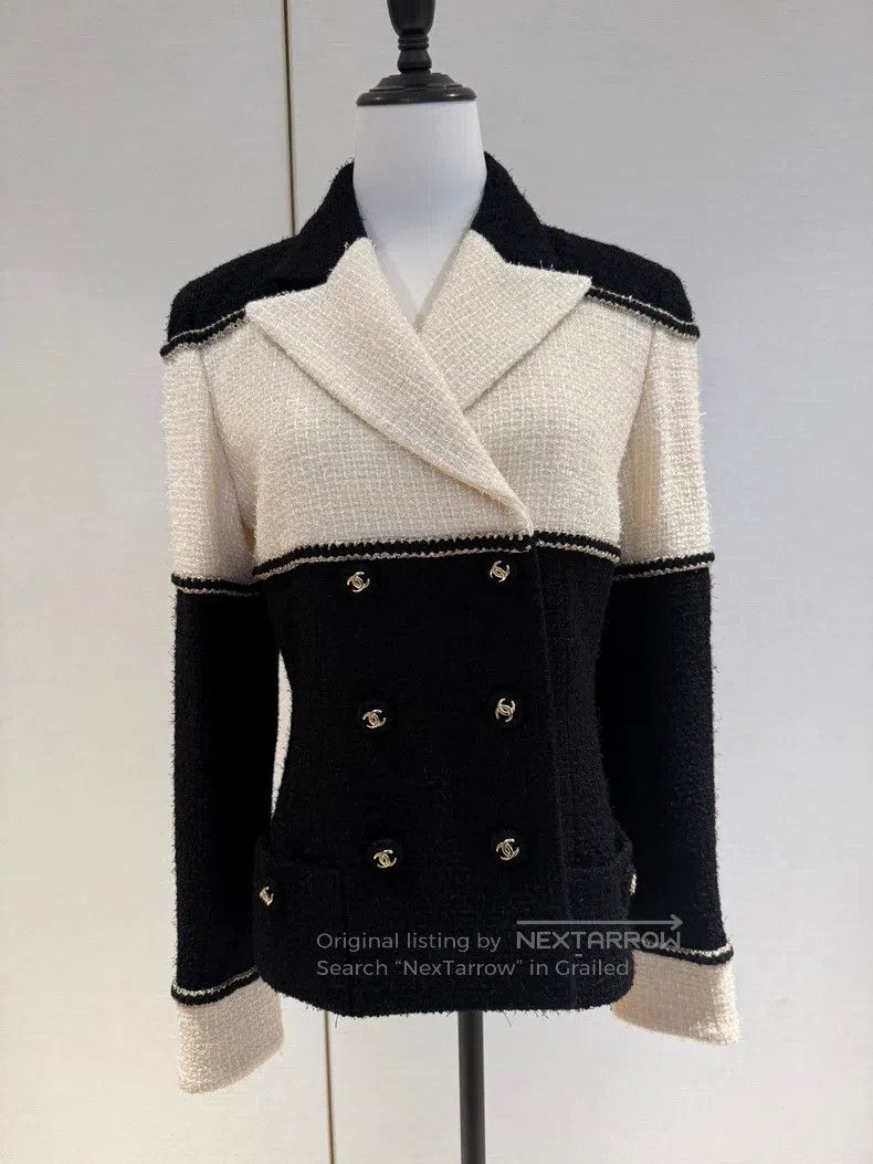 Chanel Chanel 20 Kangpeng series panda stitching tweed jacket Size XS / US 0-2 / IT 36-38 - 1 Thumbnail