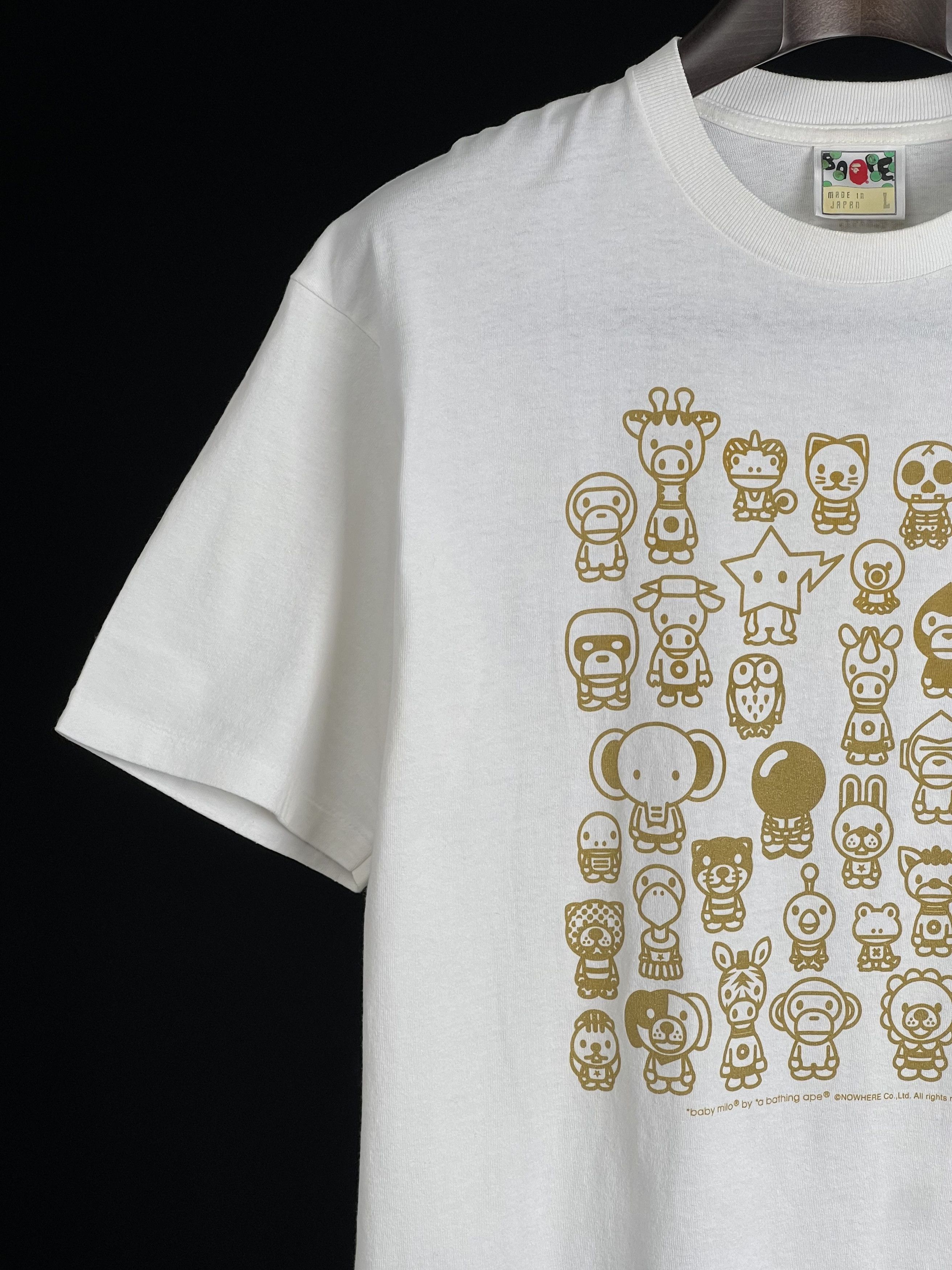 Bape RARE*BAPE ABC A To Z Tee Vintage Size US L / EU 52-54 / 3 - 5 Thumbnail