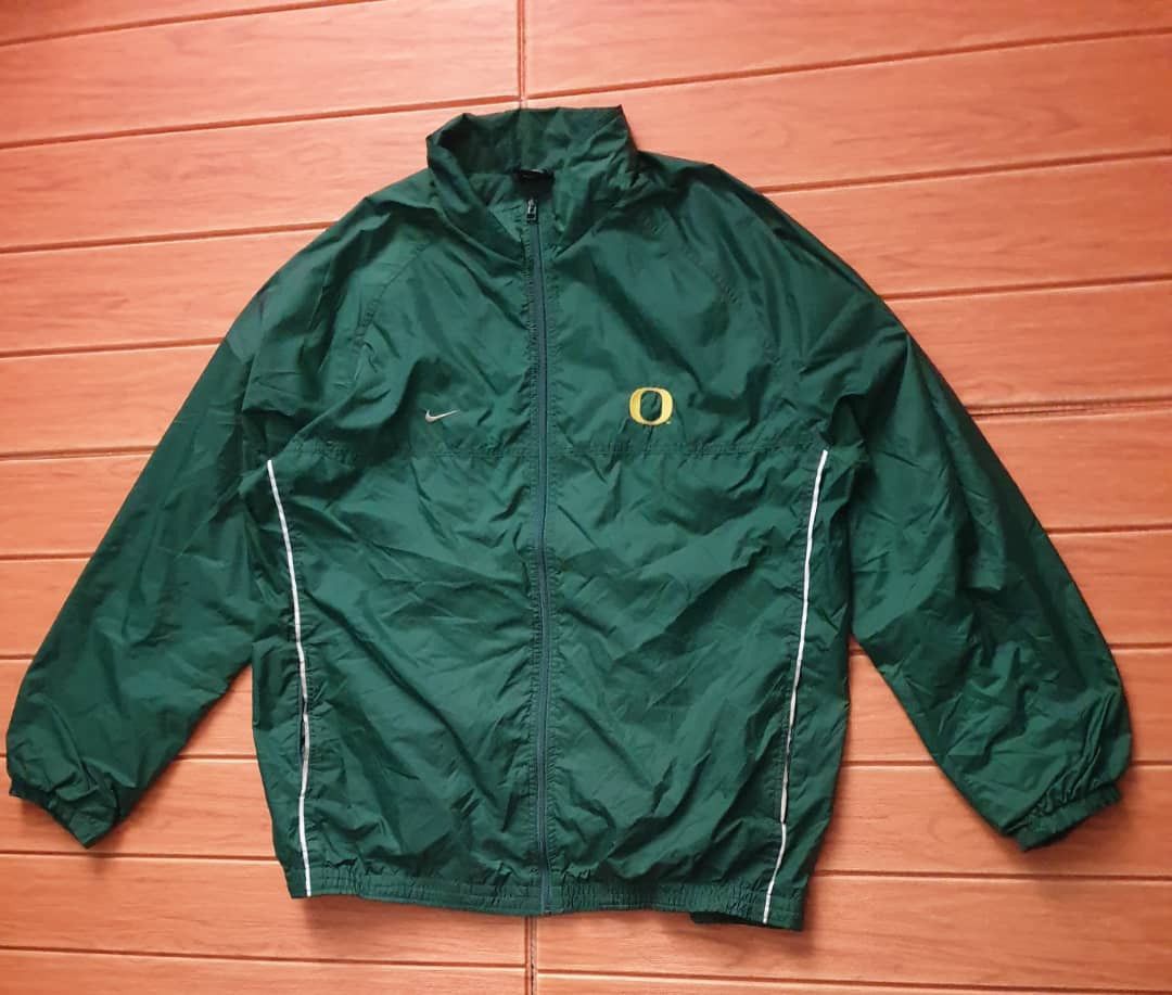 Nike Vintage Nike green colour windbreaker jacket Size US XXL / EU 58 / 5 - 6 Thumbnail