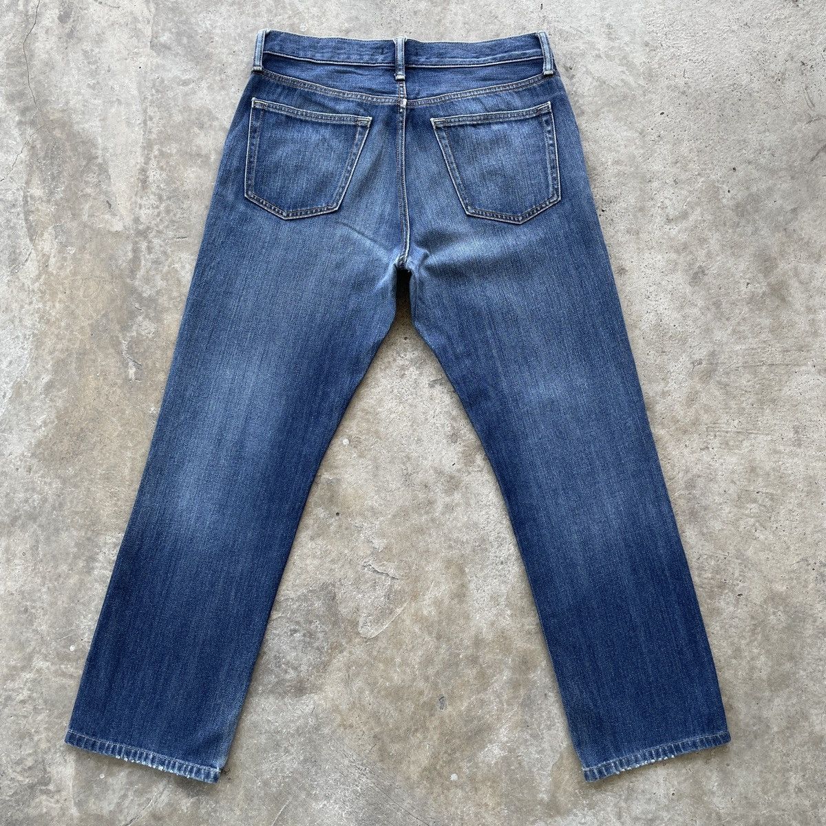 Japanese Brand × Jean W32x28.5💥 Vintage Japanese Brand Faded Denim Jeans Pants Size US 32 / EU 48 - 11 Thumbnail