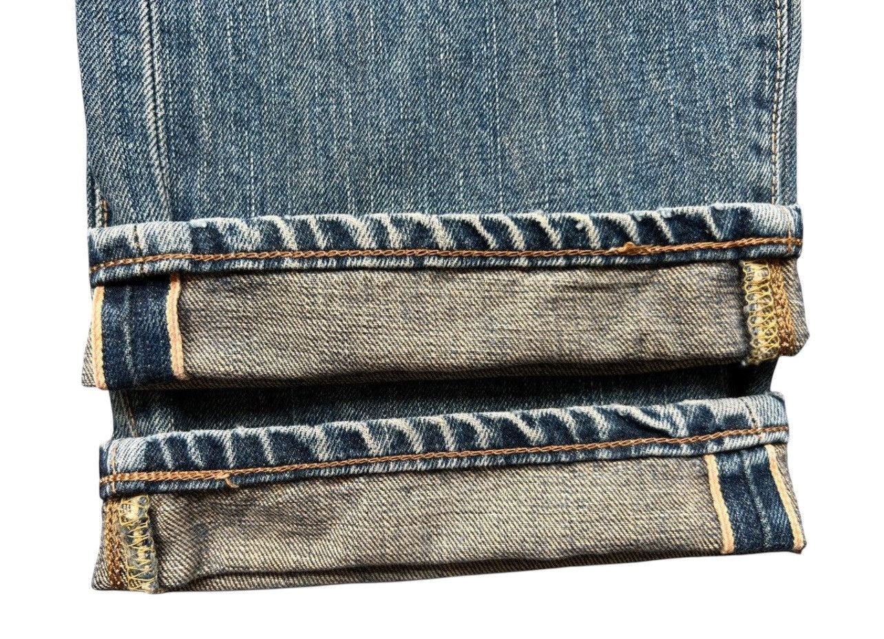 Edwin Vintage Edwin 505x Selvedge Distressed Denim Jeans 31x35 Size US 31 - 9 Thumbnail