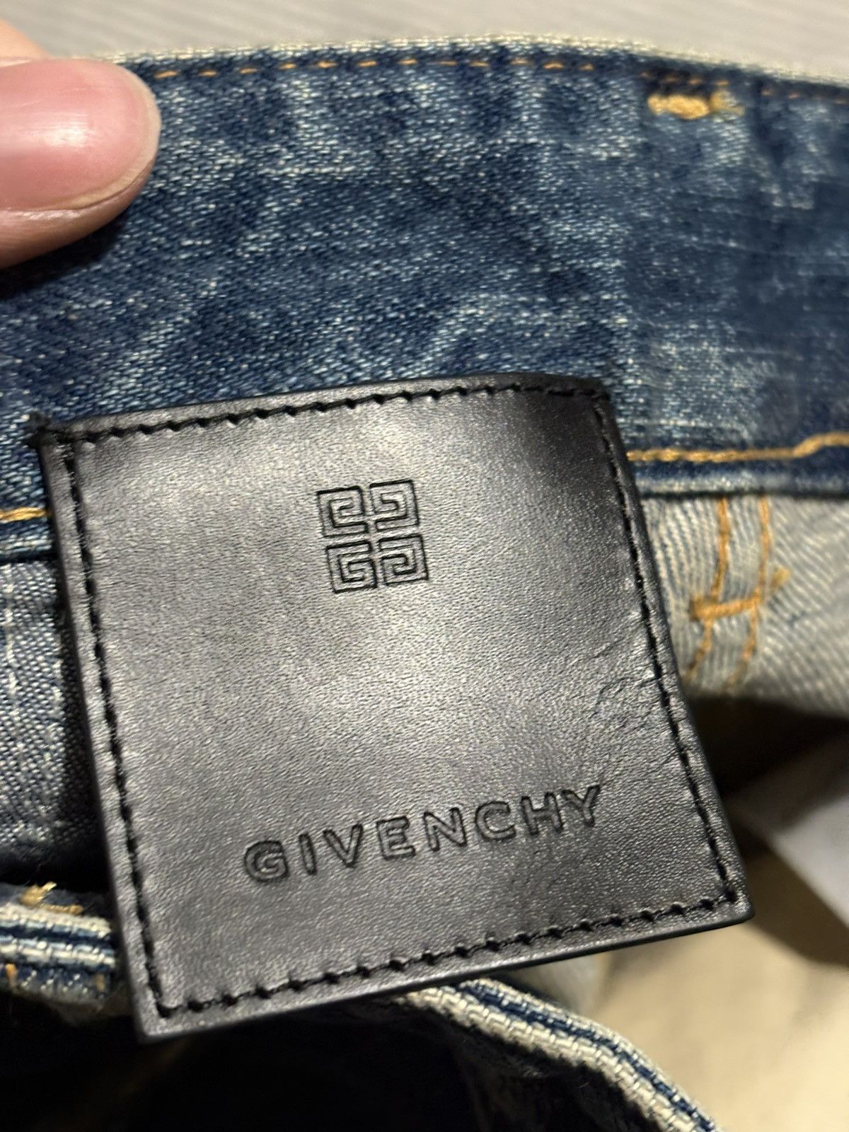 Givenchy 31 FW22 Givenchy Matthew Williams Moleskin Distressed Jeans Size US 31 - 7 Thumbnail