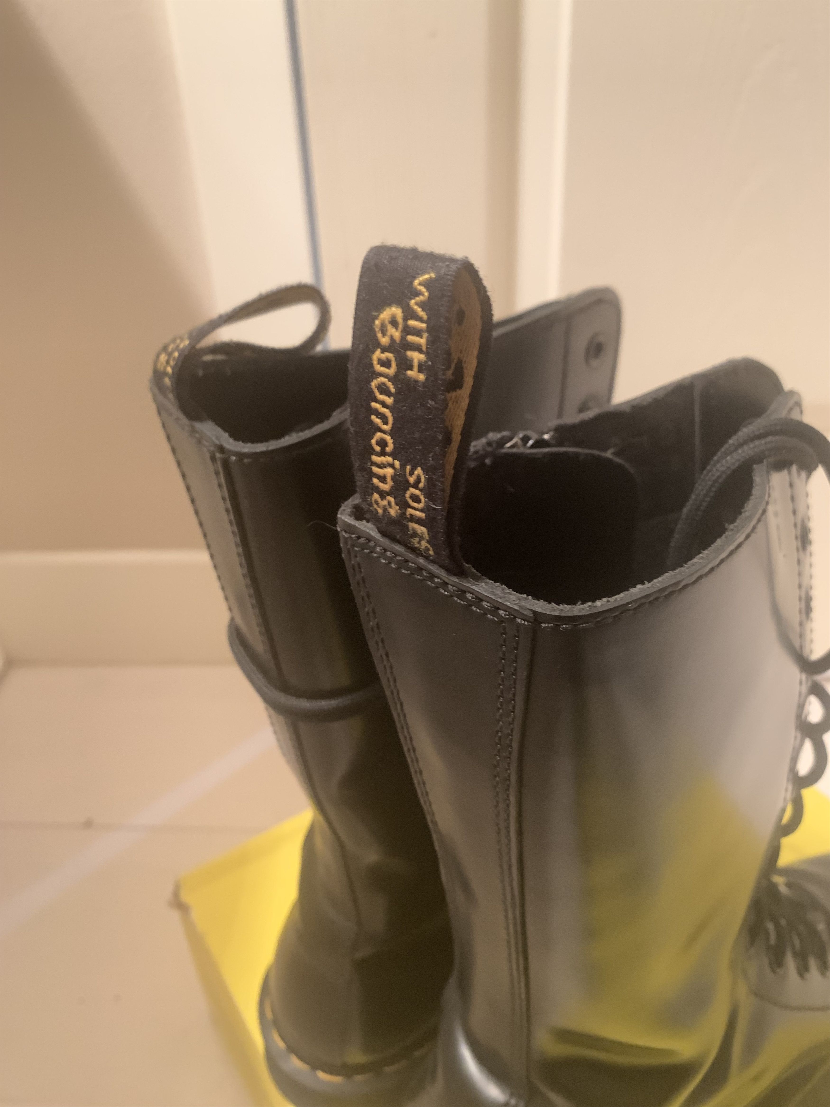 Dr. Martens × Yohji Yamamoto Yohji Yamamoto x Dr. Martens 1914 Zipper Airwair Boots Size US 11 / EU 44 - 8 Thumbnail