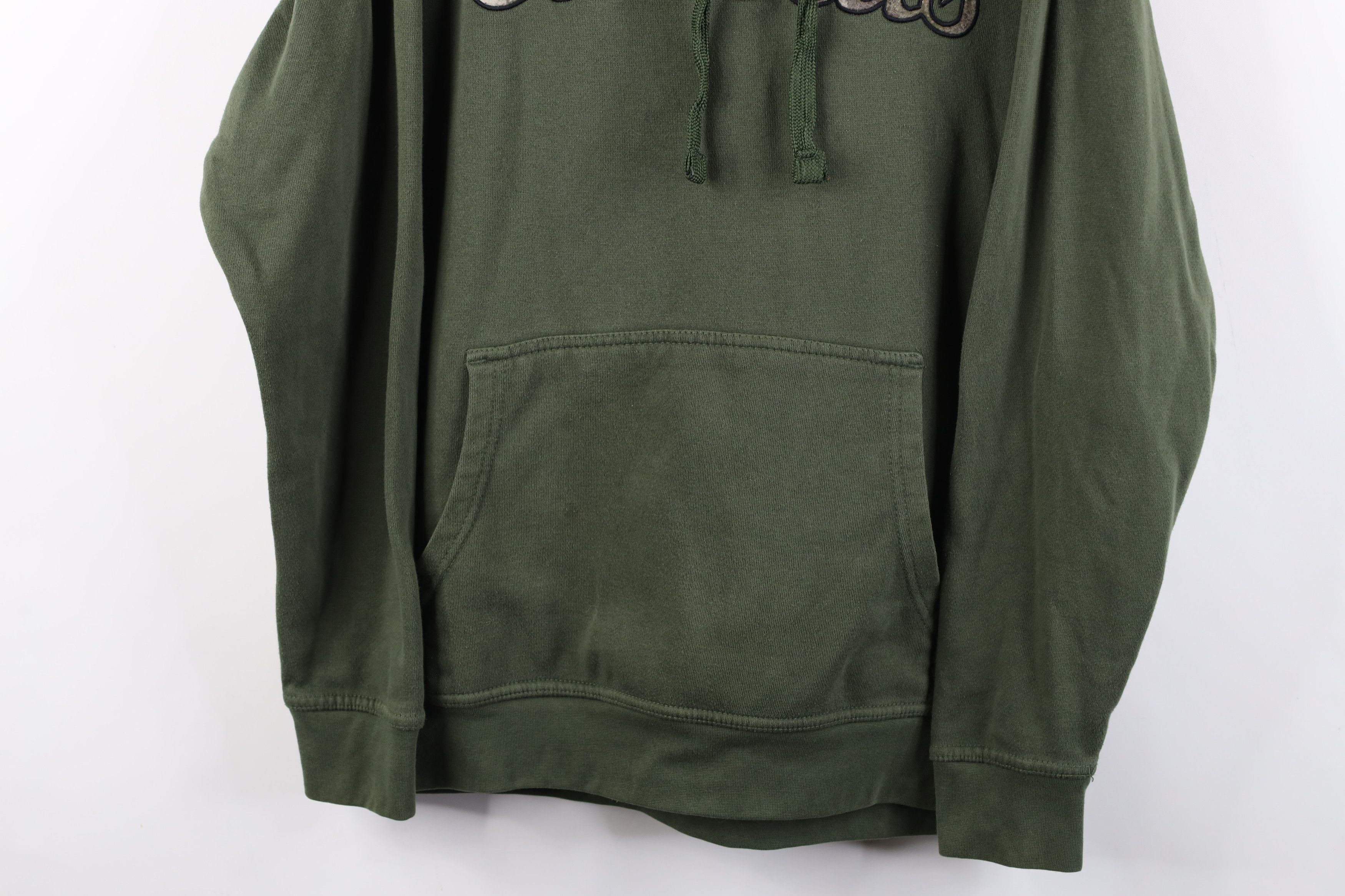 Cabelas Vintage Y2K Cabelas Spell Out Script Camouflage Hoodie Green Size US M / EU 48-50 / 2 - 3 Thumbnail