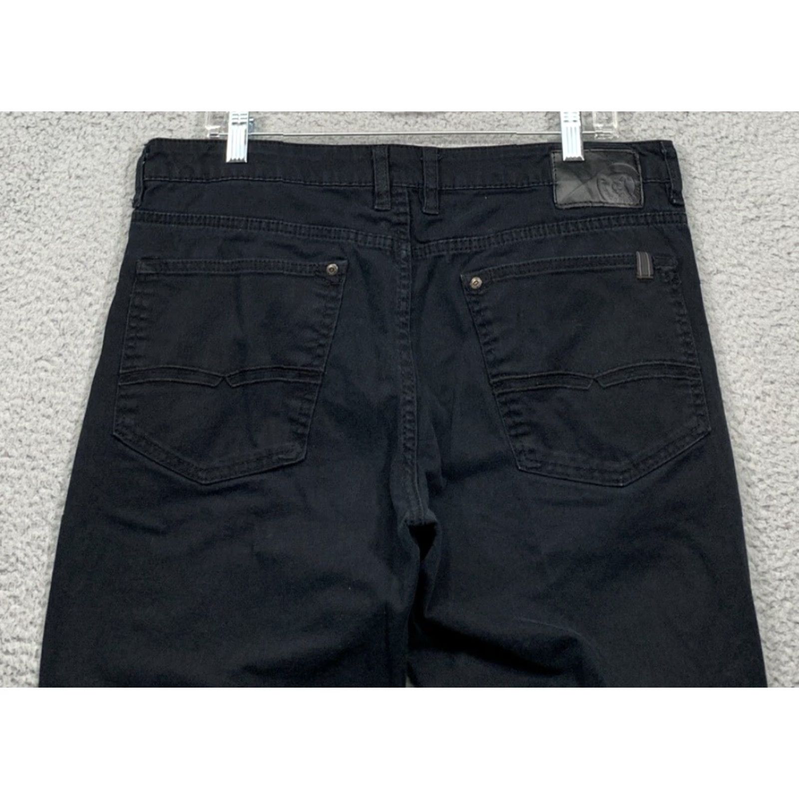 Buffalo David Bitton Buffalo David Bitton Jeans Men's Slim Straight Stretch Black 5-Pocket Sz 35/28.5 Size US 35 - 5 Thumbnail