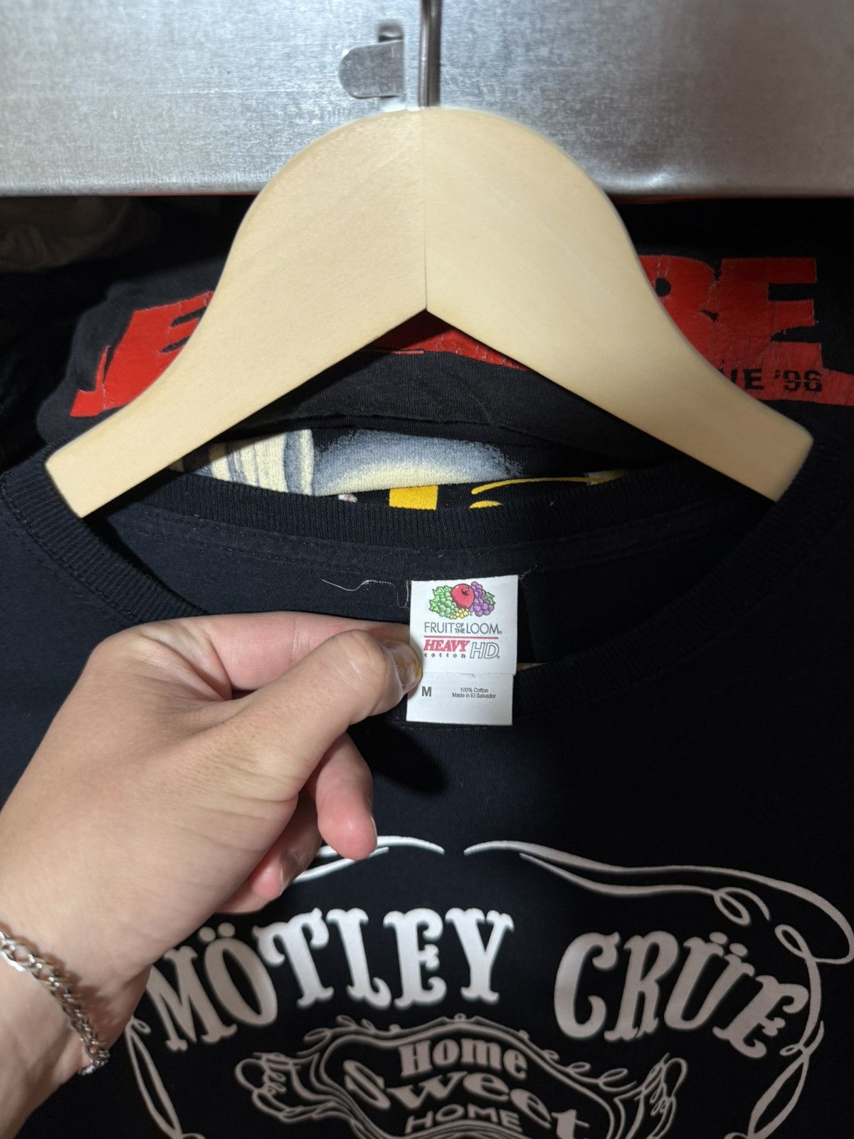 Band Tees Vintage 00s Motley Crue Home Sweet Home Longsleeve T-Shirt Size US S / EU 44-46 / 1 - 5 Thumbnail