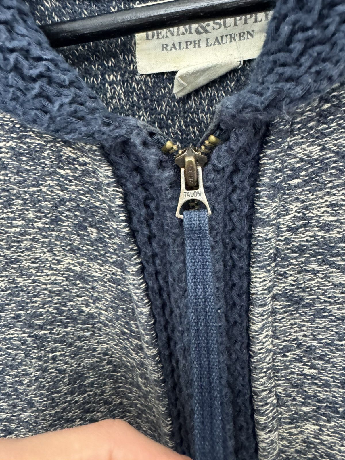 Ralph Lauren Ralph Lauren Denim Supply Zip Sweater Knit Rare Casual Hype Size US L / EU 52-54 / 3 - 3 Thumbnail