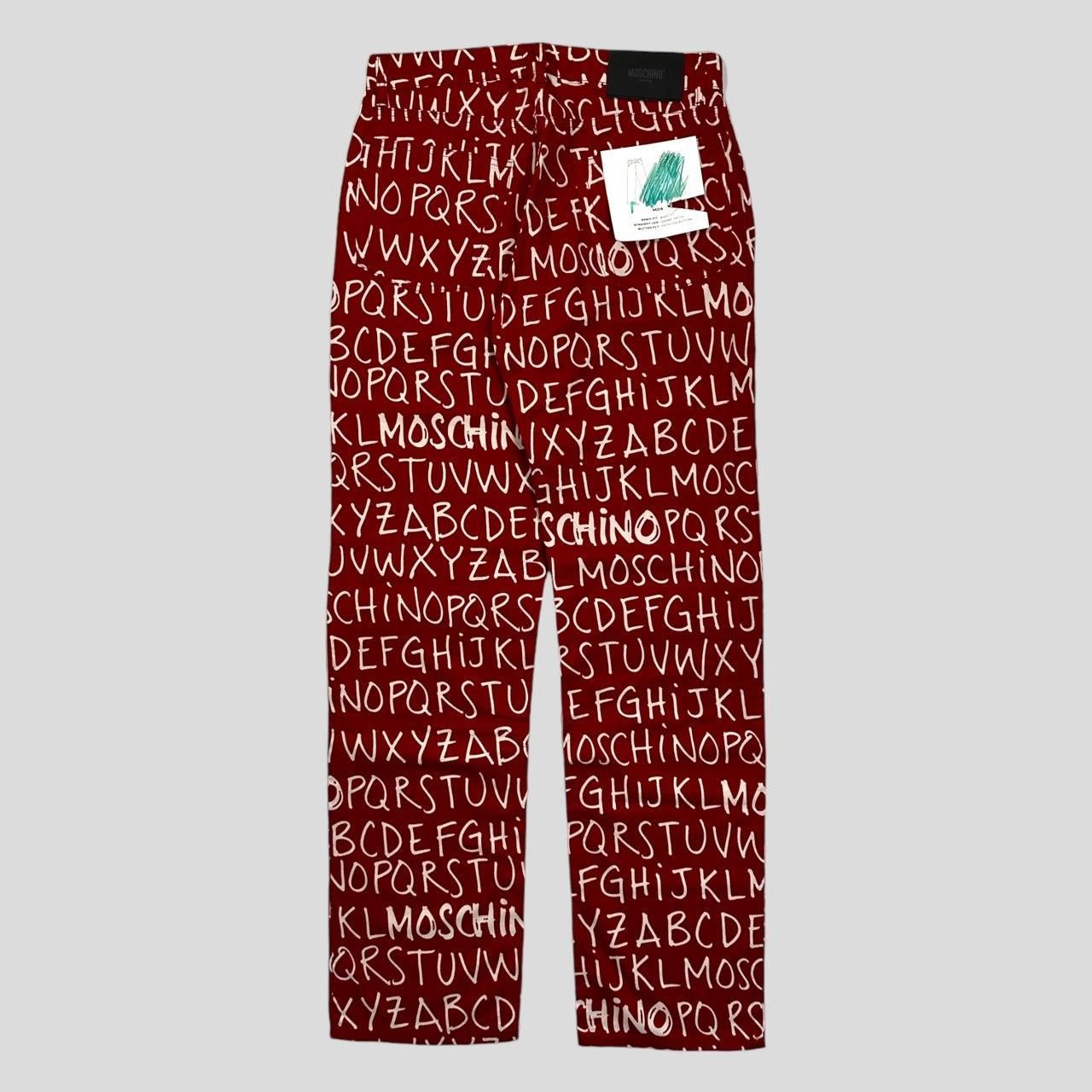 Moschino Moschino Jeans 00’s ABC Set Red - W32 & XXL Size US XL / EU 56 / 4 - 3 Thumbnail
