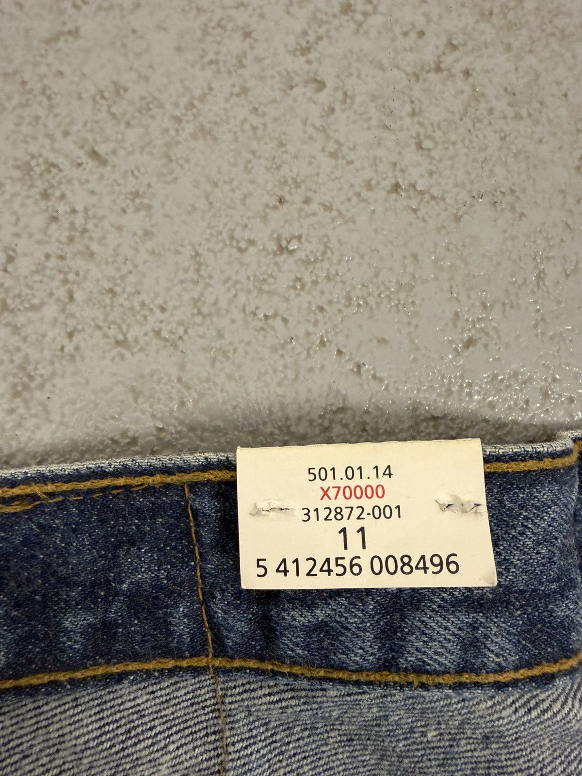 Levi's Vintage Clothing Vintage Levi’s Dead Stock 501 Jeans Size US 36 / EU 52 - 18 Thumbnail