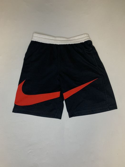 big swoosh shorts