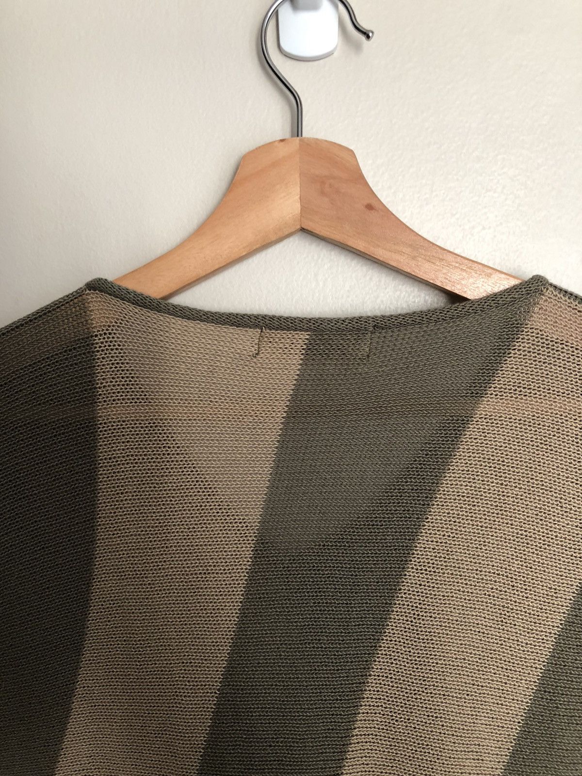 Homme Plisse Issey Miyake Issey Miyake Rare 1970’s Circular Knit Pullover Size US M / EU 48-50 / 2 - 17 Thumbnail