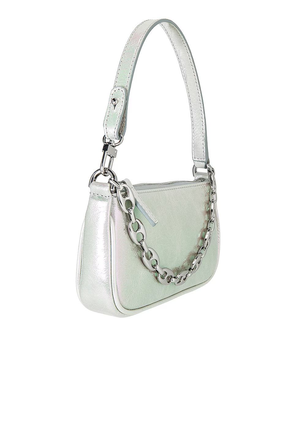 By Far o1mle1224 Size : OS/Leather Mini Bag in Sliver Size ONE SIZE - 3 Thumbnail