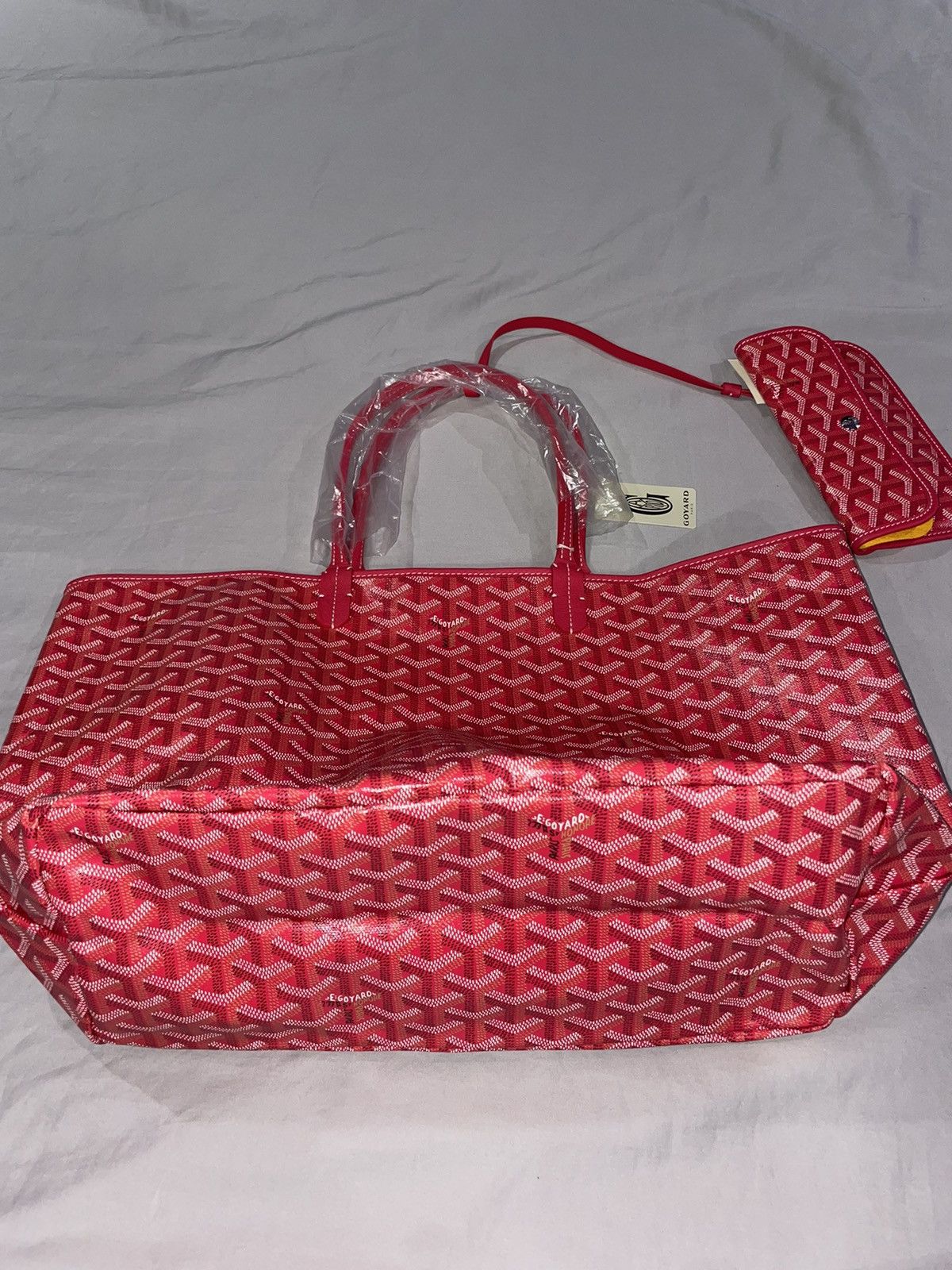 Goyard GOYARD Limited 2025 Saint Louis PM Bag Tote PINK FUCHSIA Size ONE SIZE - 10 Thumbnail