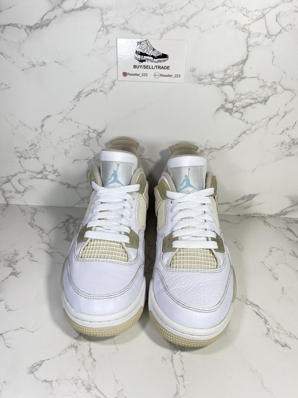 Jordan Brand Air Jordan 4 Retro GS 'Linen' 2017 Size US 6 / IT 36 - 5 Thumbnail