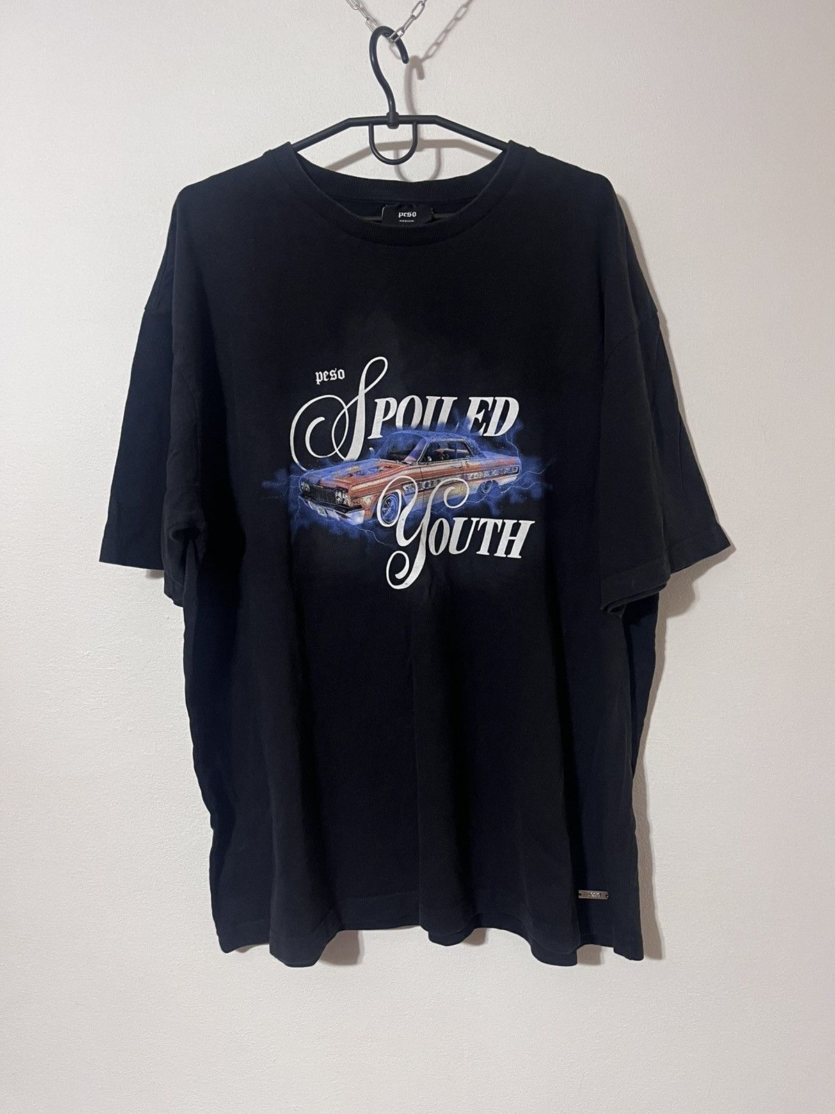 Peso Peso Spoiled Youth Lowrider Graphic Tee Black XL Size US XL / EU 56 / 4 - 2 Thumbnail