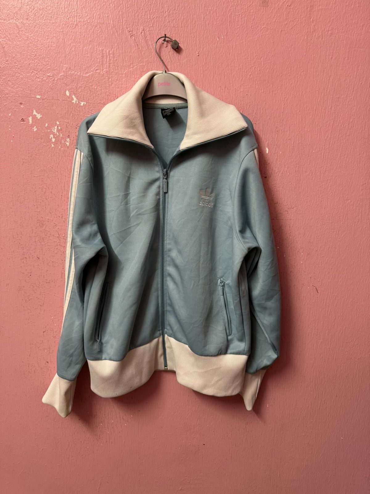image of Adidas Tracktop in Blue, Men's (Size 2XL)