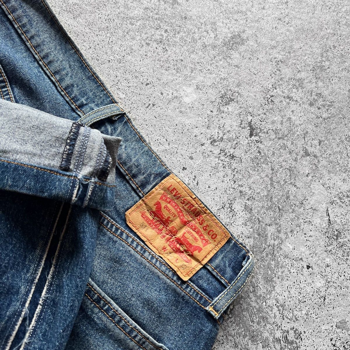 Designer × Levi's Levis 511 Mens Blue Straight Fit Denim Jeans Zipper Closure Size US 32 / EU 48 - 5 Thumbnail