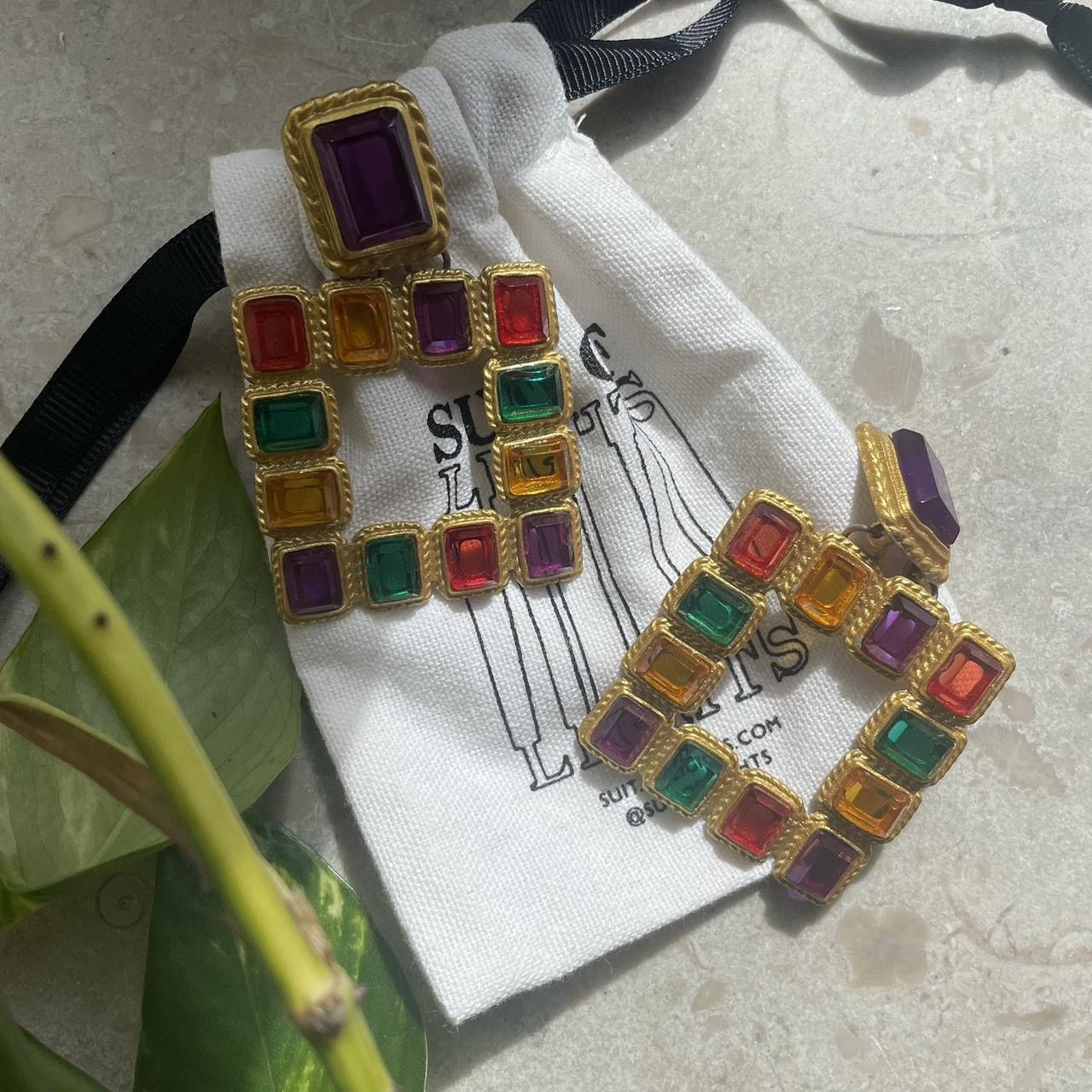 Vintage Vintage Deco Earrings Size ONE SIZE - 4 Thumbnail