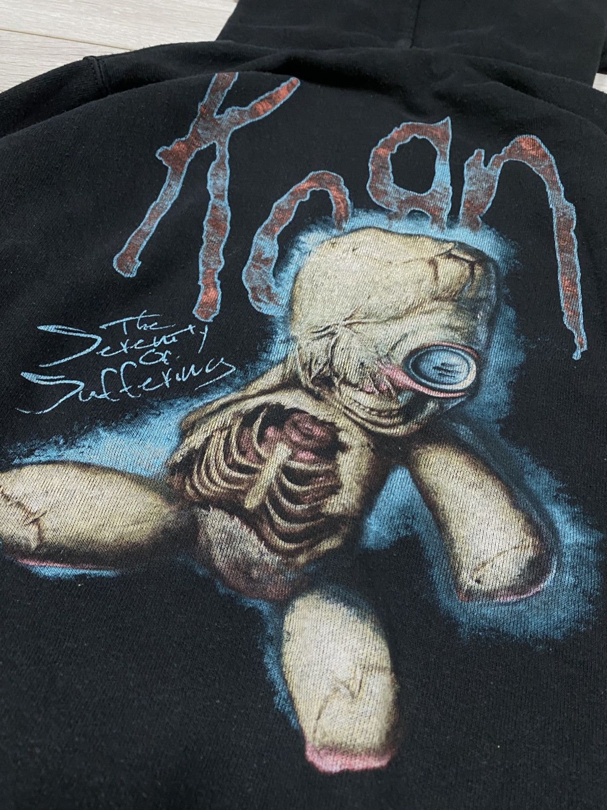 Band Tees Korn vintage Band faded hoodie big print Size US S / EU 44-46 / 1 - 5 Thumbnail