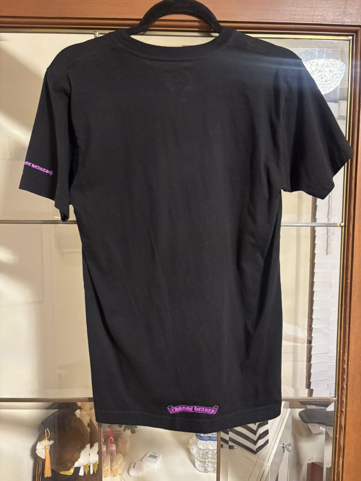 Chrome Hearts Chrome heart black short sleeve purple collar shirt Size US M / EU 48-50 / 2 - 2 Thumbnail