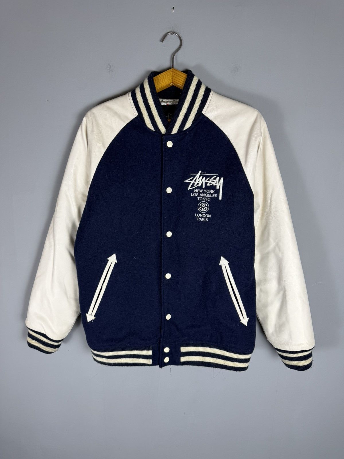 Stussy Vintage 90s Stussy bomber jacket Size US M / EU 48-50 / 2 - 1 Thumbnail