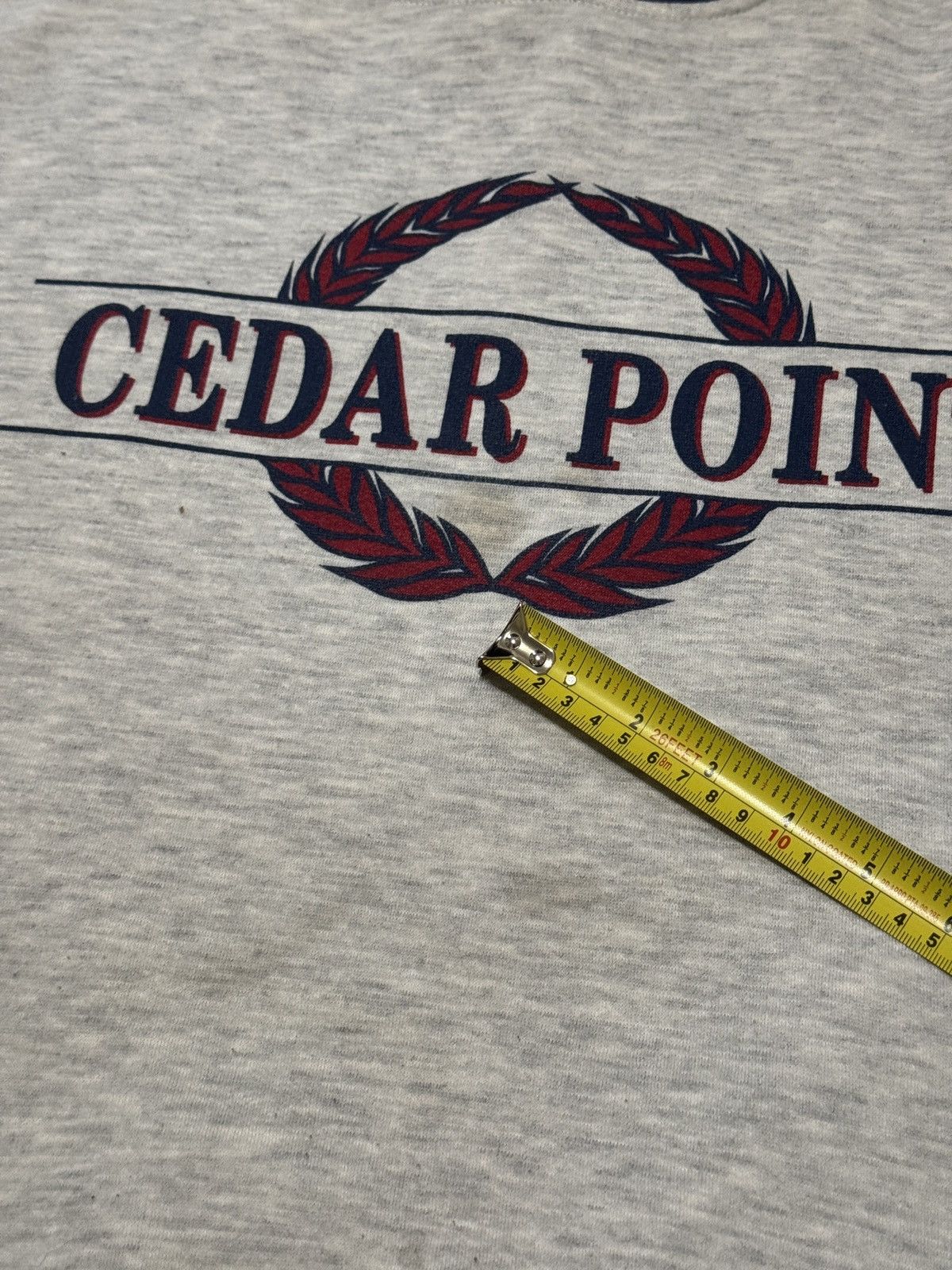 Vintage Cedar Point Sweatshirt Vintage 90s Retro M/L 23x26 Crewneck Size US L / EU 52-54 / 3 - 7 Thumbnail