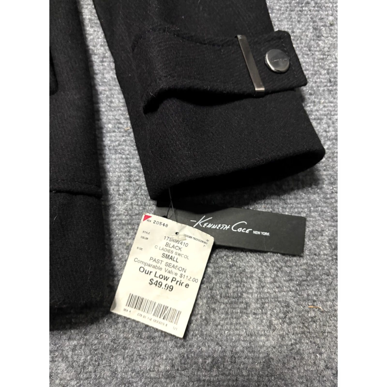 Kenneth Cole **KENNETH COLE Women Small Black Hooded Wool Blend Career Coat NEW** User: KENNETH COLE Women Small Black Hooded Wool Blend Career Coat NEW Size S / US 4 / IT 40 - 2 Thumbnail