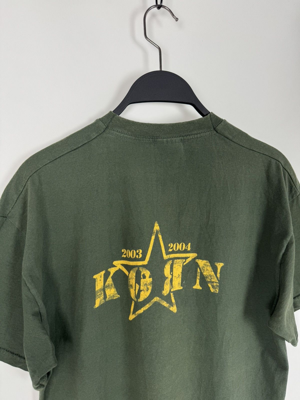 Band Tees × Vintage 2003-2004 Sun Faded Korn Take a Lock in the Mirror T-Shirt Size US M / EU 48-50 / 2 - 8 Thumbnail