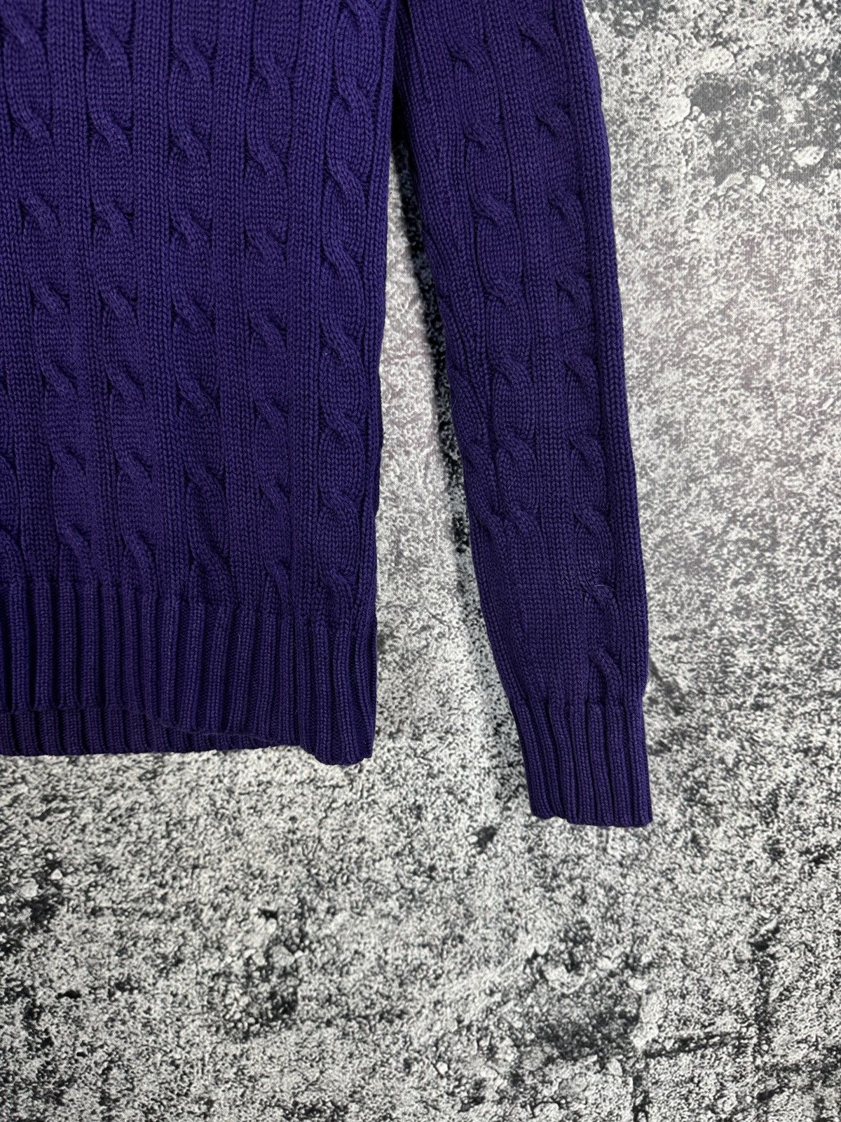 Ralph Lauren Sport Ralph Lauren Sport V-Neck Knit Sweater Pullover Vintage XS Size XS / US 0-2 / IT 36-38 - 5 Thumbnail