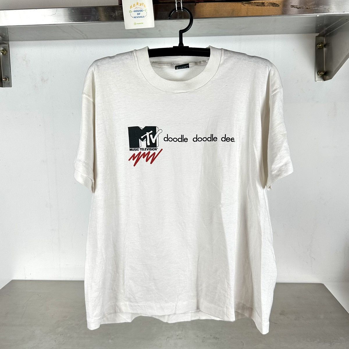 Mtv × Screen Stars × Vintage Vintage 90s MTV Doodle Doodle Dee  