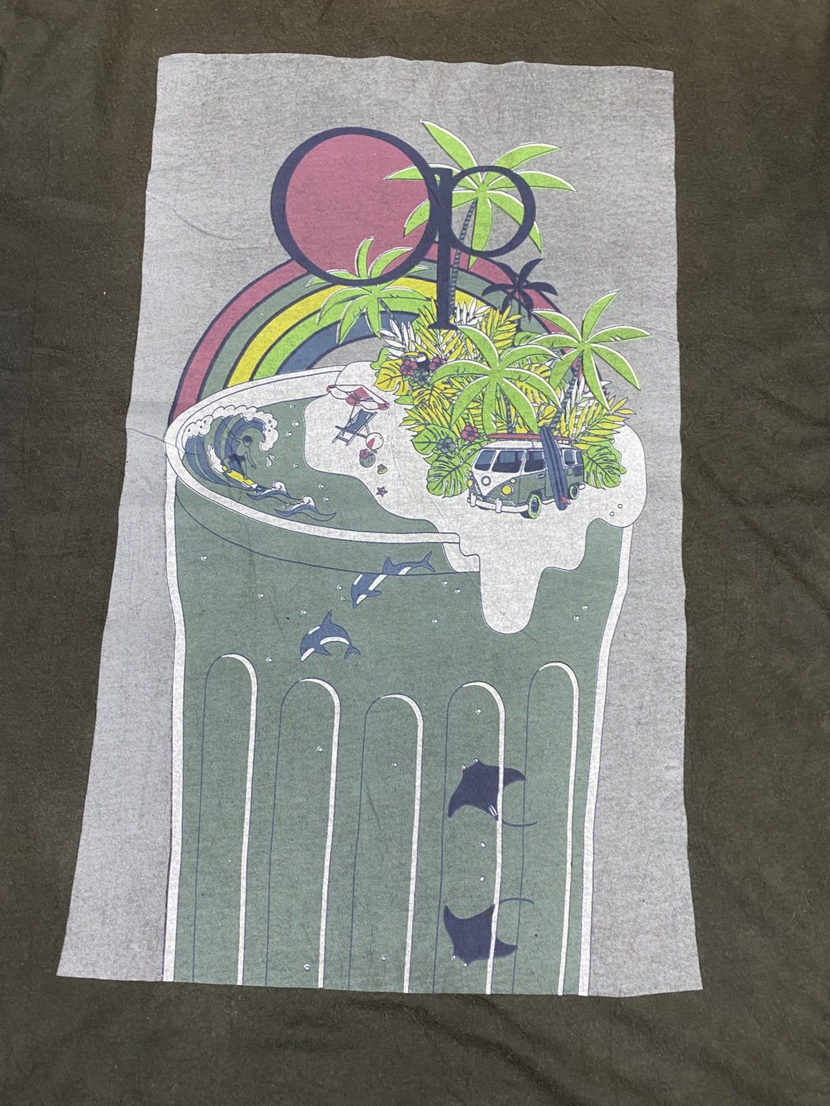 Ocean Pacific Vintage ocean pasific big logo volkwagen sunset size L Size US L / EU 52-54 / 3 - 1 Thumbnail