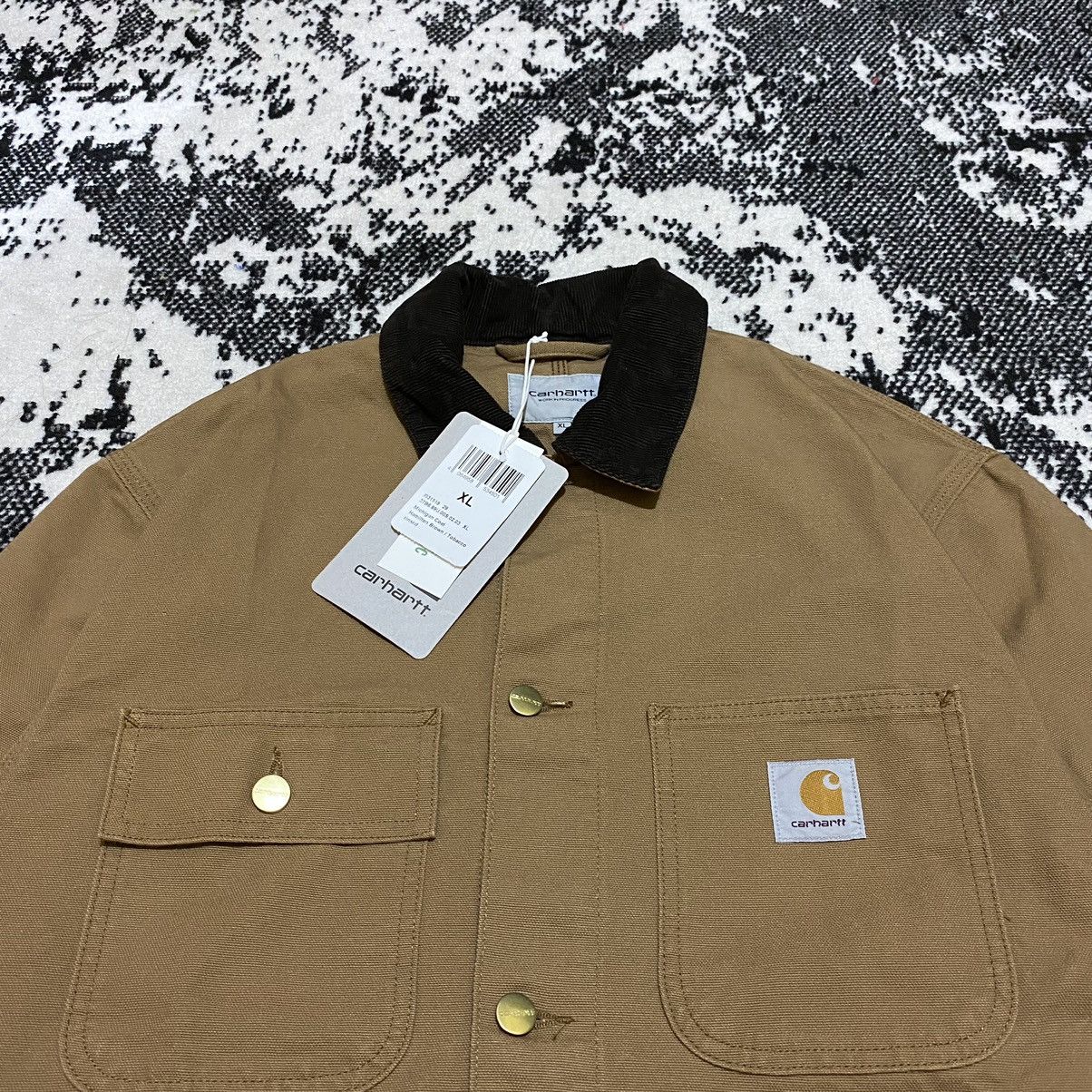 Carhartt × Carhartt Wip CARHARTT WIP MICHIGAN CHORE COAT HAMILTON BROWN / TOBACCO Size US XL / EU 56 / 4 - 2 Thumbnail
