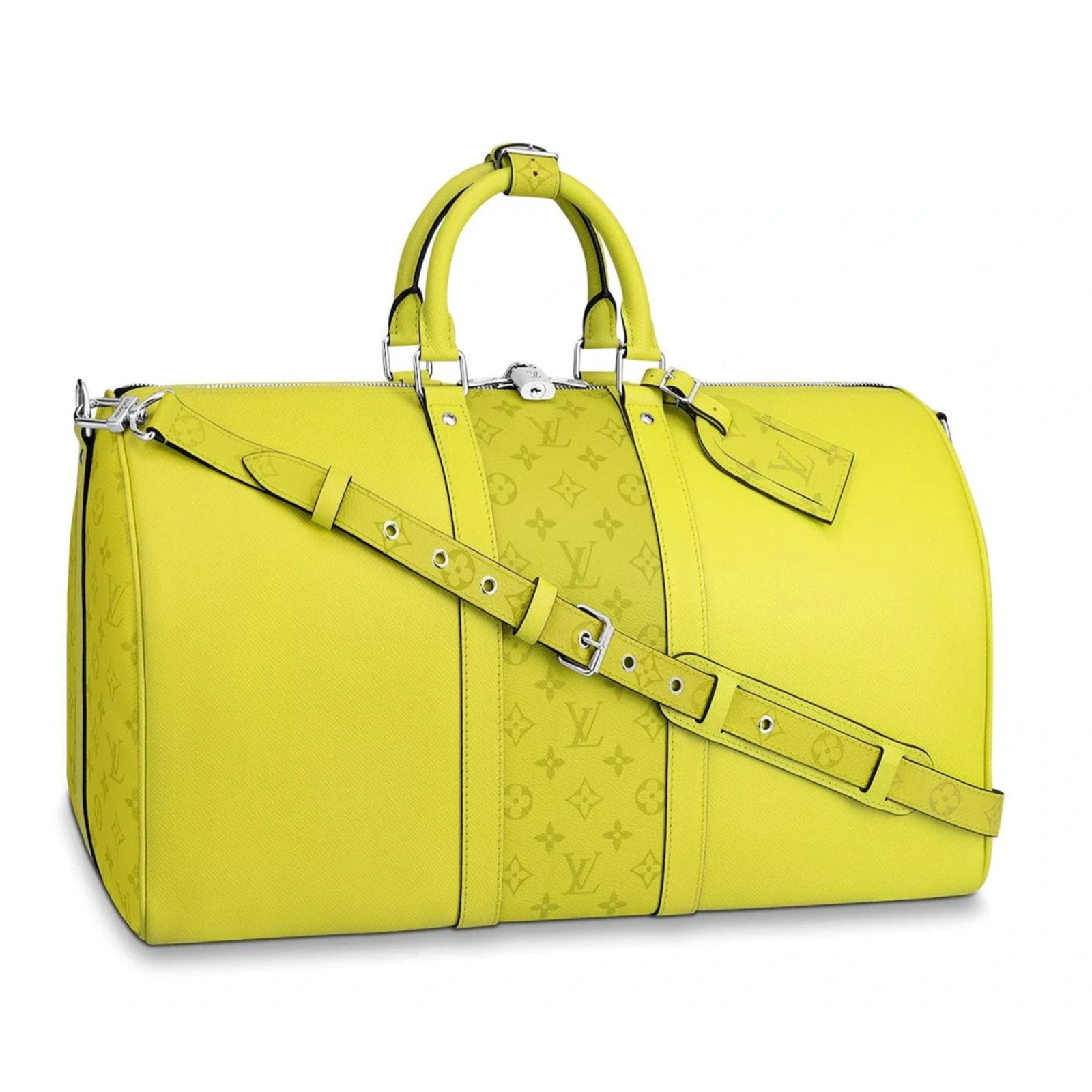 Louis Vuitton Louis Vuitton Keepall Bandouliere Taigarama Taiga Travel Bag Size ONE SIZE - 2 Thumbnail