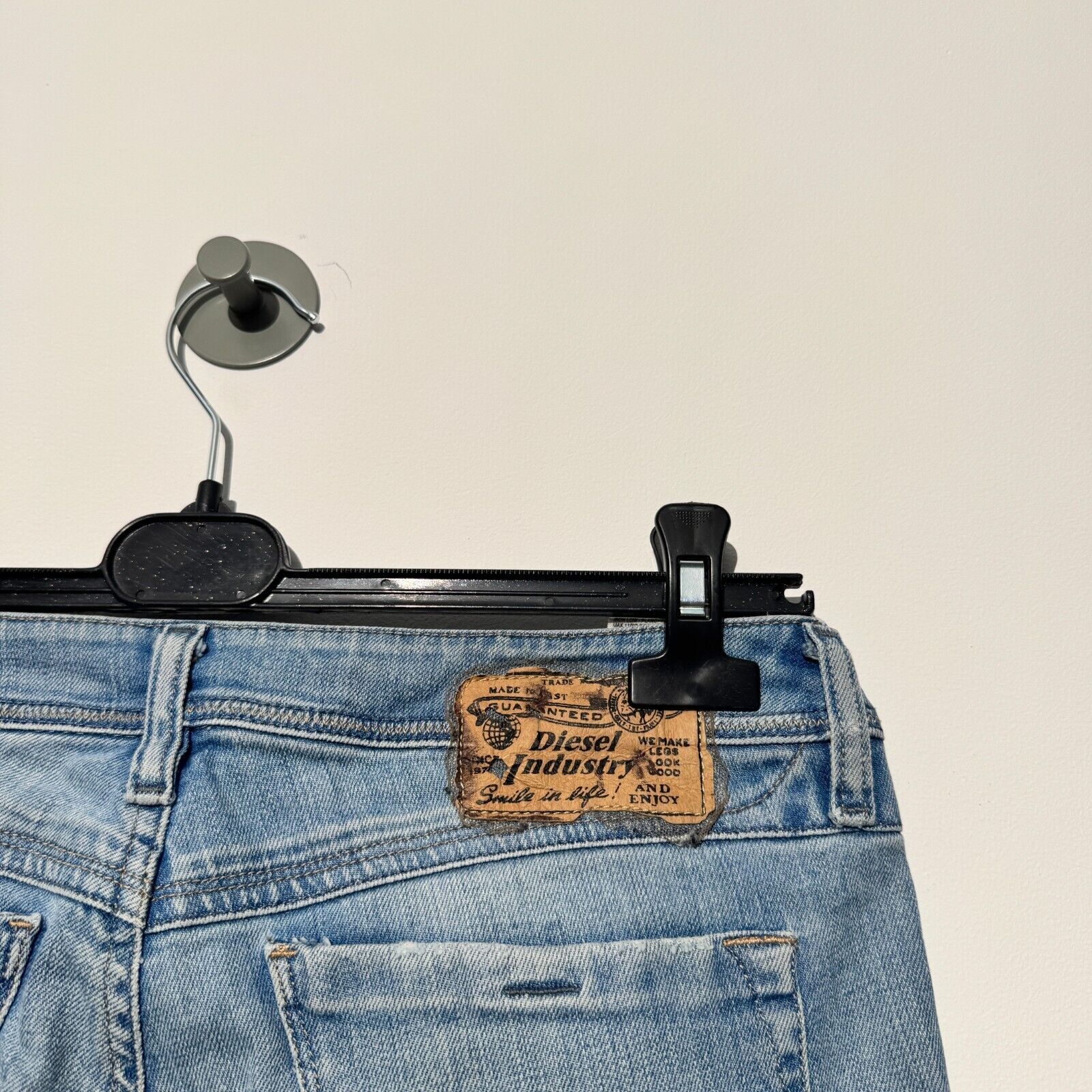 Diesel Vintage Diesel Unisex Blue Cotton Denim Pants Size W27 L32 Size US 27 - 12 Thumbnail