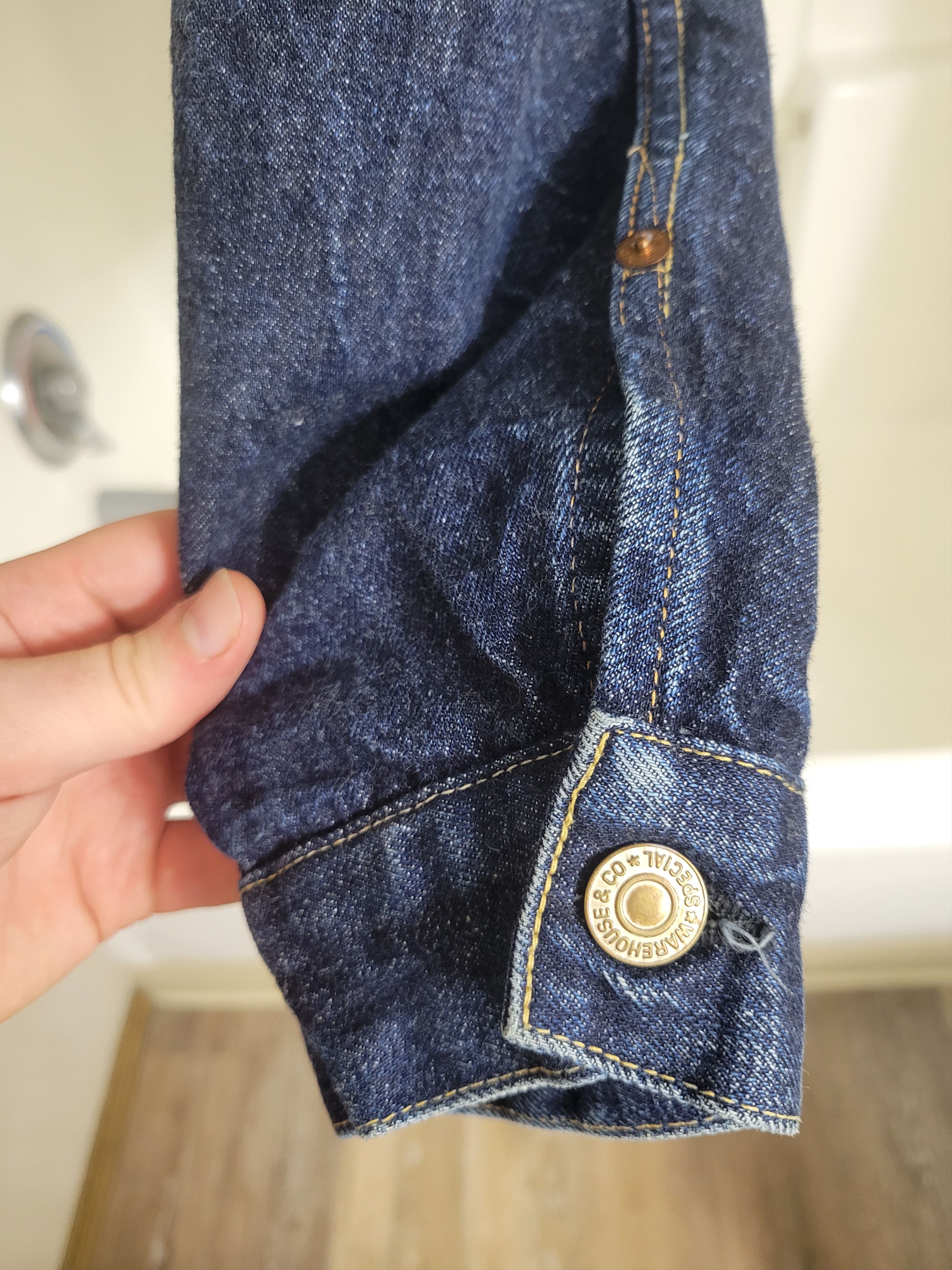 Warehouse & Co. WARE HOUSE "Lot.2001XX" Denim Jacket 1st Type Size US L / EU 52-54 / 3 - 4 Thumbnail