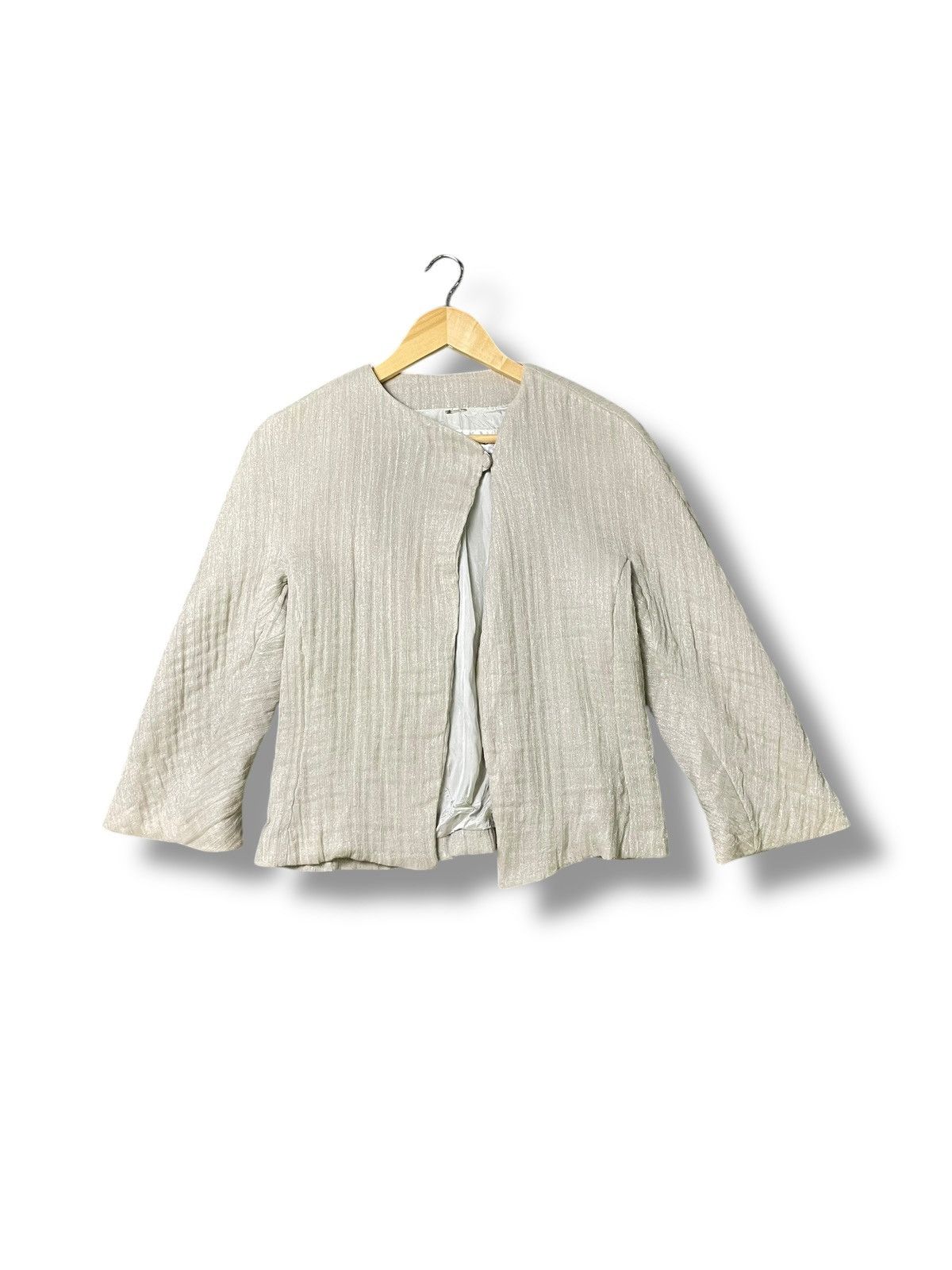 Vintage Donna Erre Casual Linen Cardigan (48)