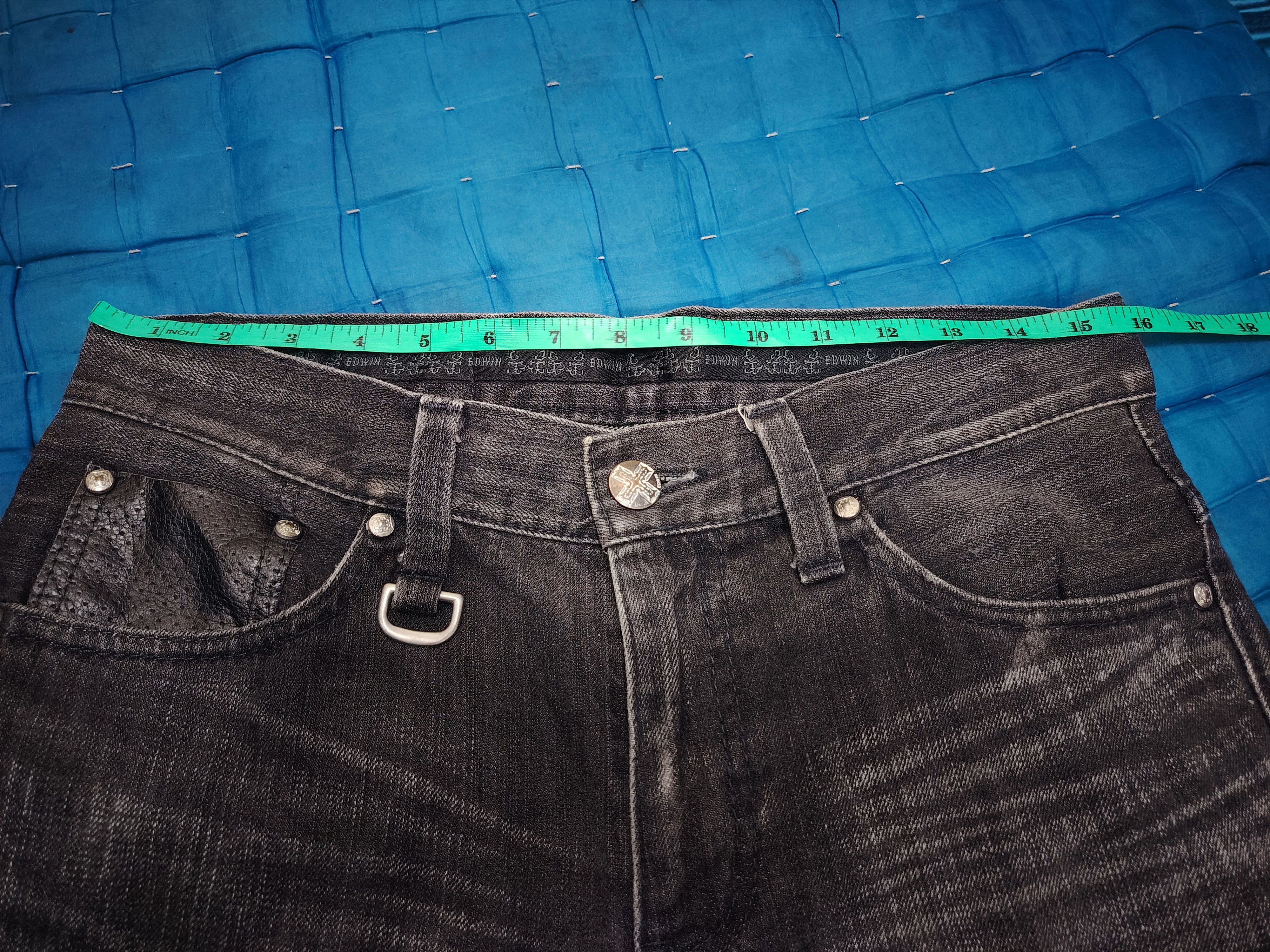Edwin Japanese Edwin Flared jeans Half Leather Pocket Size US 31 - 21 Thumbnail