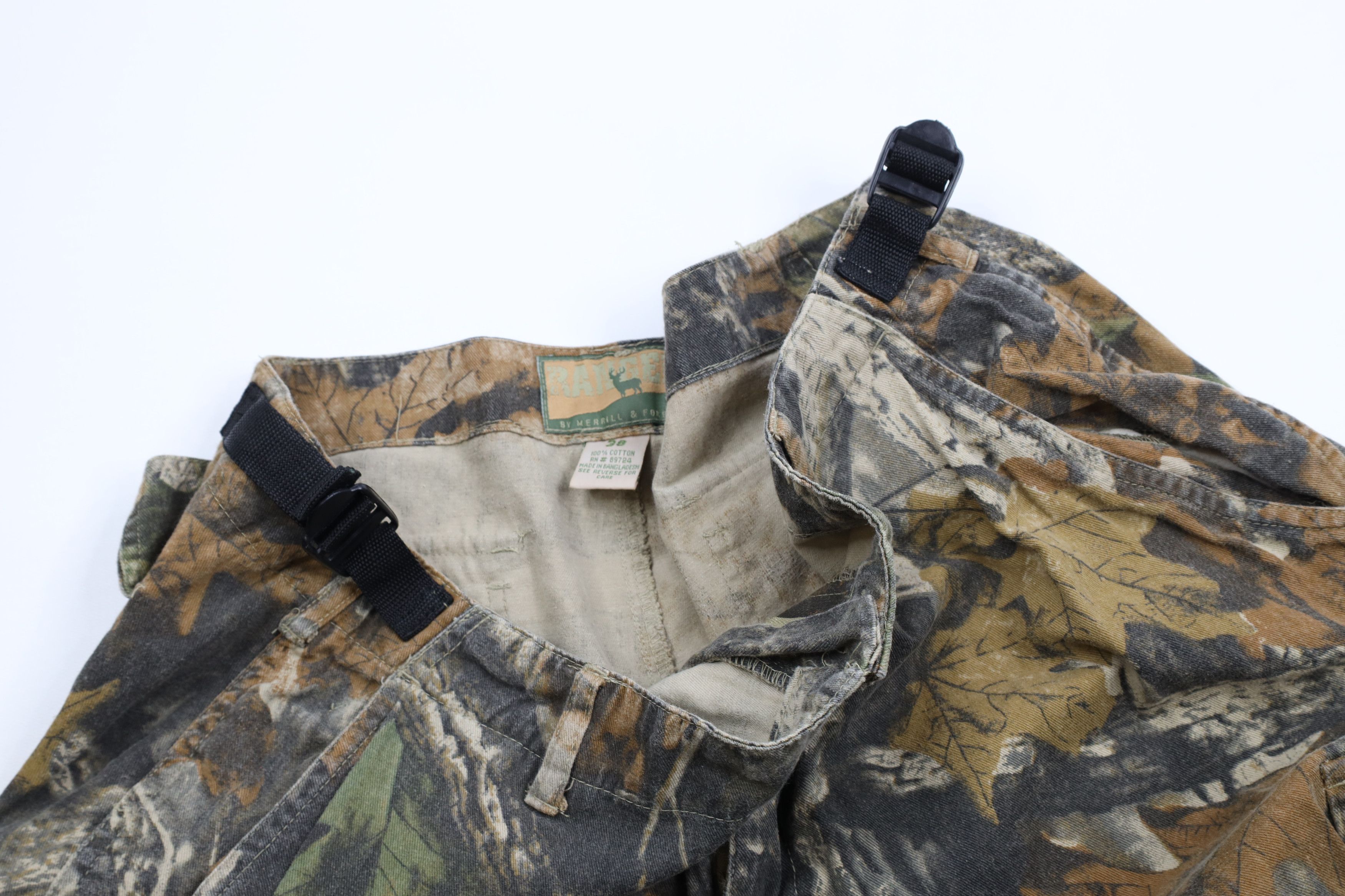 Vintage Vintage 90s Streetwear Camouflage Wide Leg Baggy Cargo Pants Size US 38 / EU 54 - 8 Thumbnail