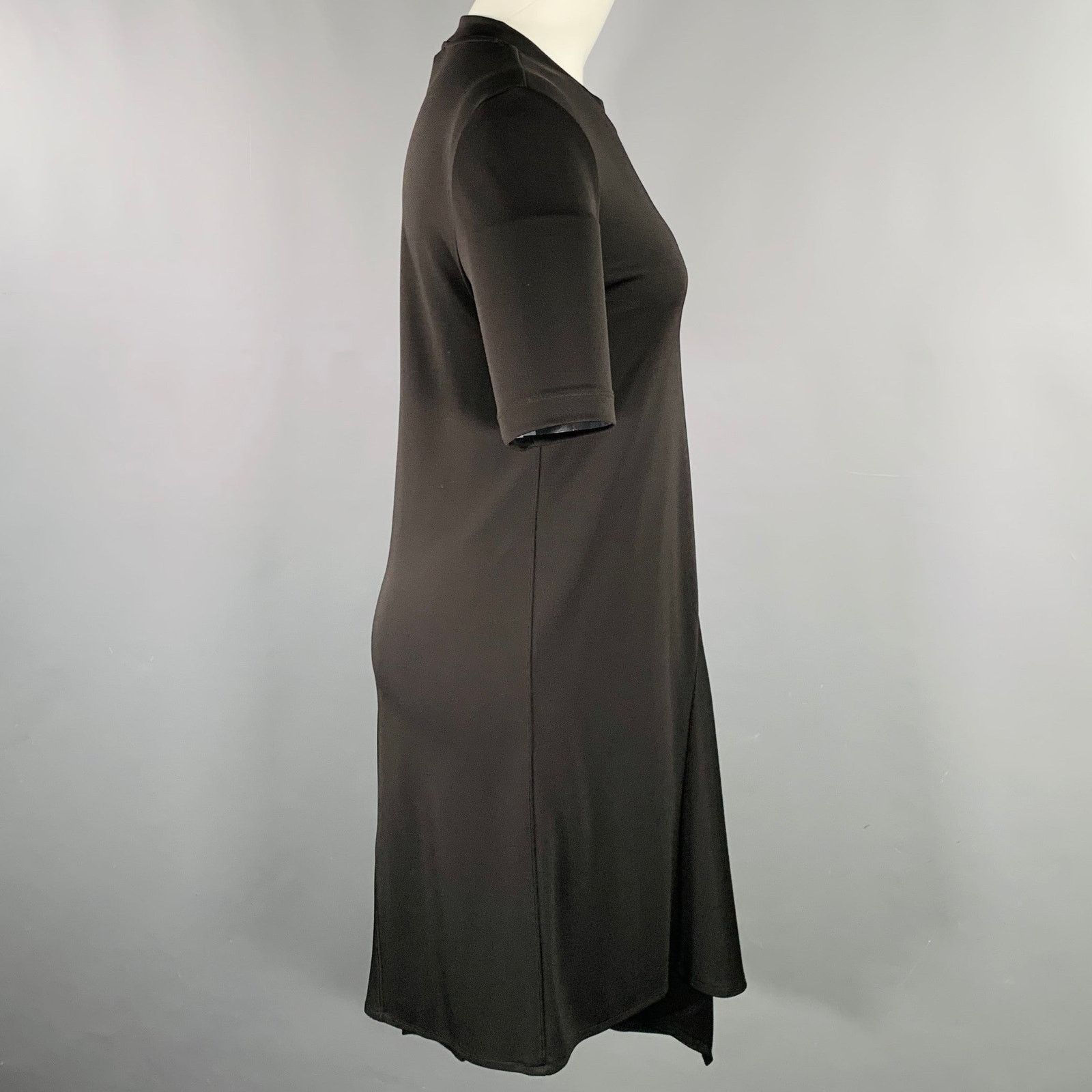DKNY DKNY Size S Black Polyester Blend Short Sleeve Dress Size S / US 4 / IT 40 - 2 Thumbnail