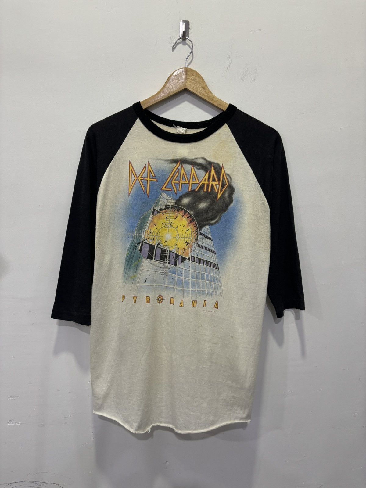 Vintage Def Leppard Tour 1983 Raglan Shirt