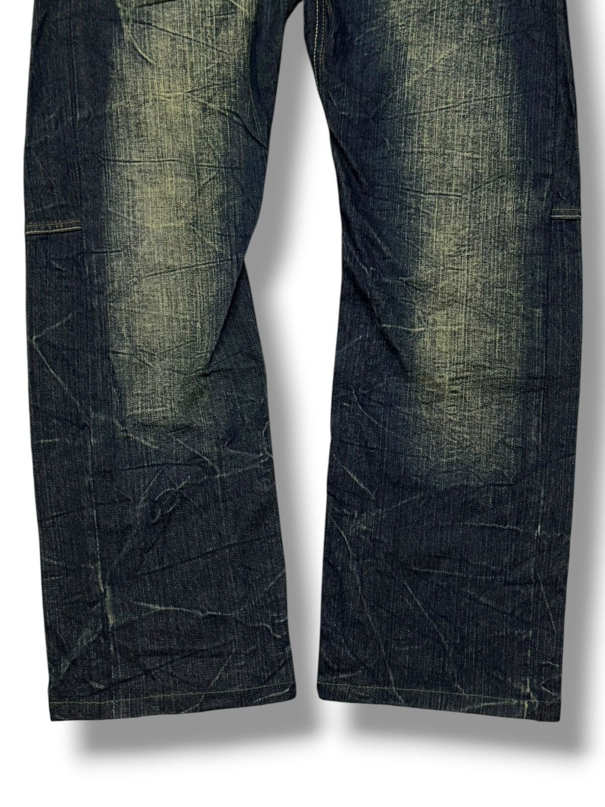 Other Vintage Dominate Handcrafted Jeans | Double Waist Style W33 Size US 33 - 6 Thumbnail