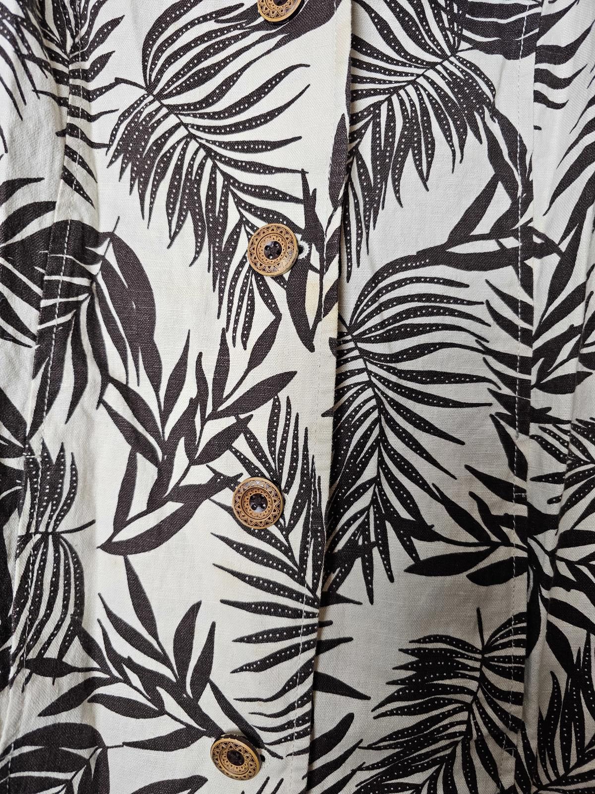 Other Amber Sun Blouse Brown & Cream Womens Size M Size M / US 6-8 / IT 42-44 - 3 Thumbnail