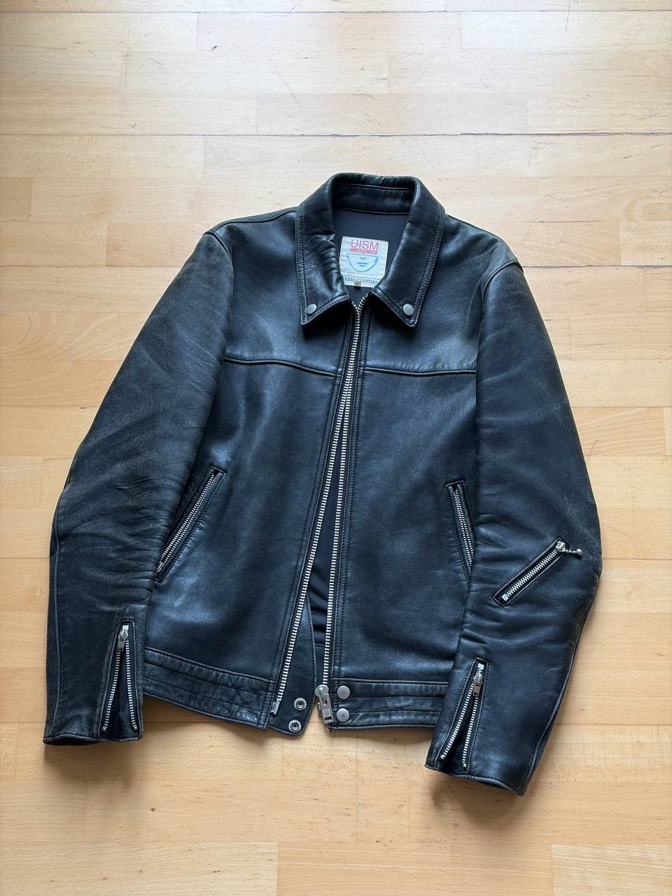 Undercover Undercover x Bounty Hunter Lambskin Biker Leather Jacket Size US M / EU 48-50 / 2 - 1 Thumbnail